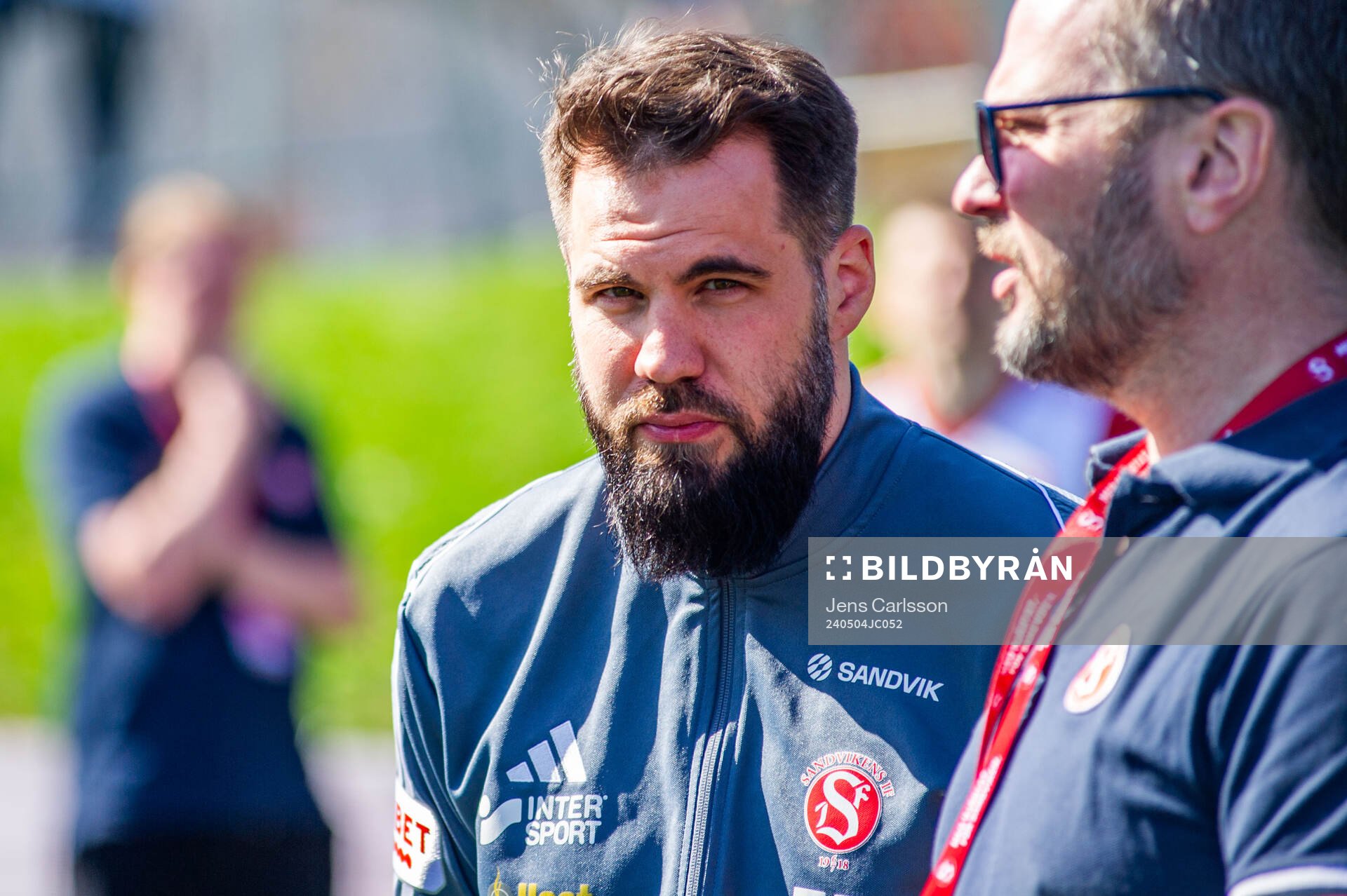 Sandvikens tränare Eldar Abdulic