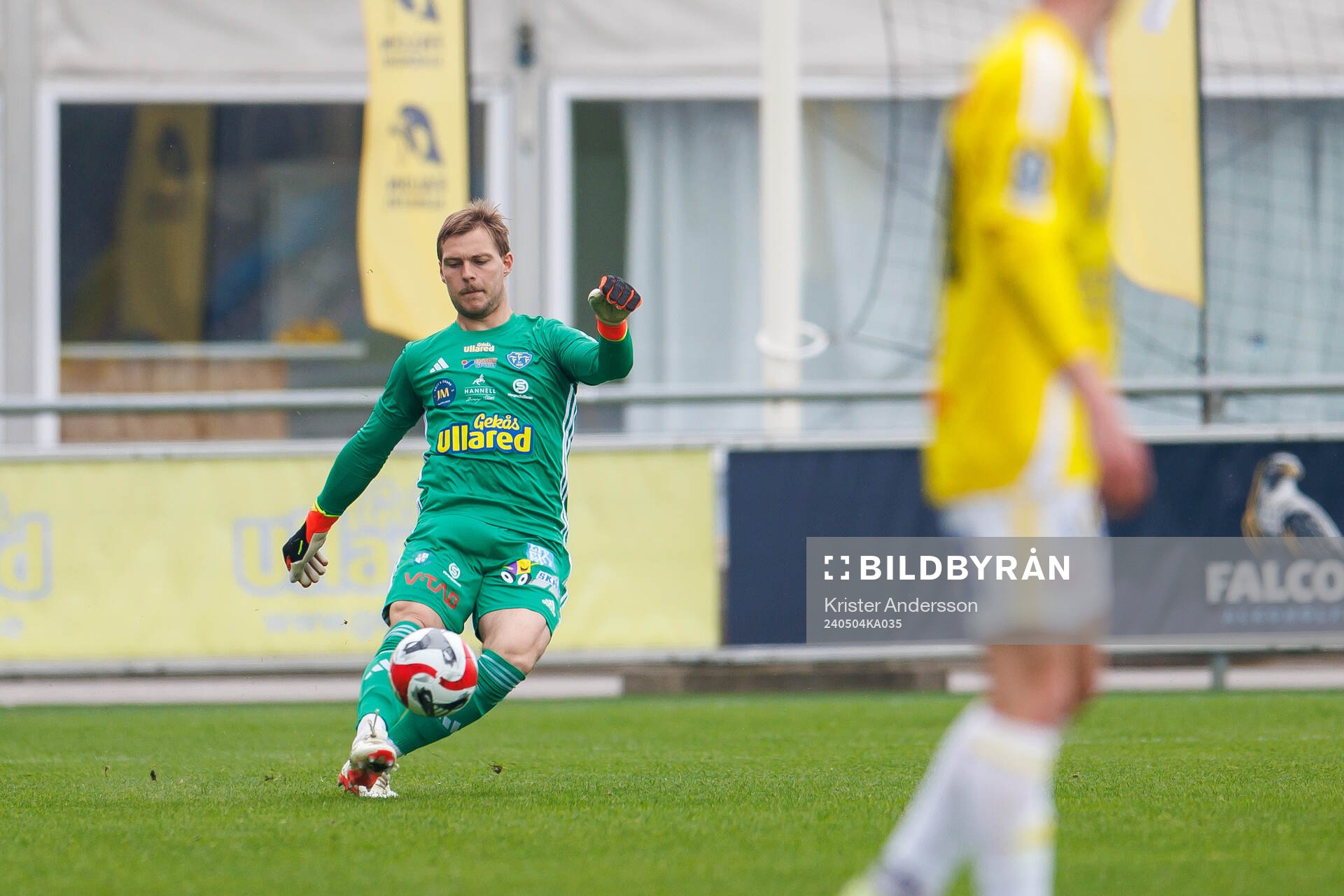 Falkenbergs målvakt Anton Andersson