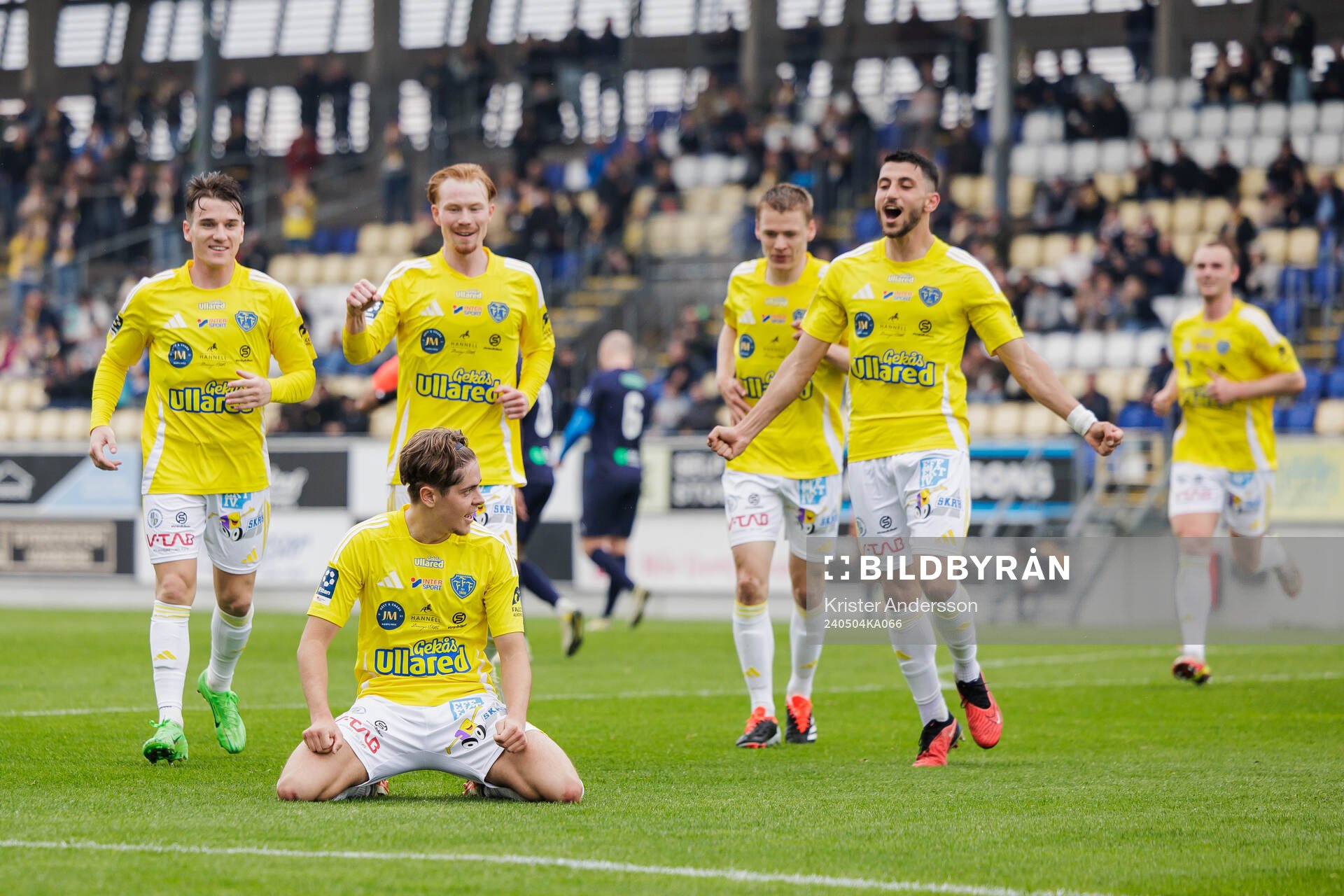 Falkenbergs Remo Gotfredsen Grgic jublar