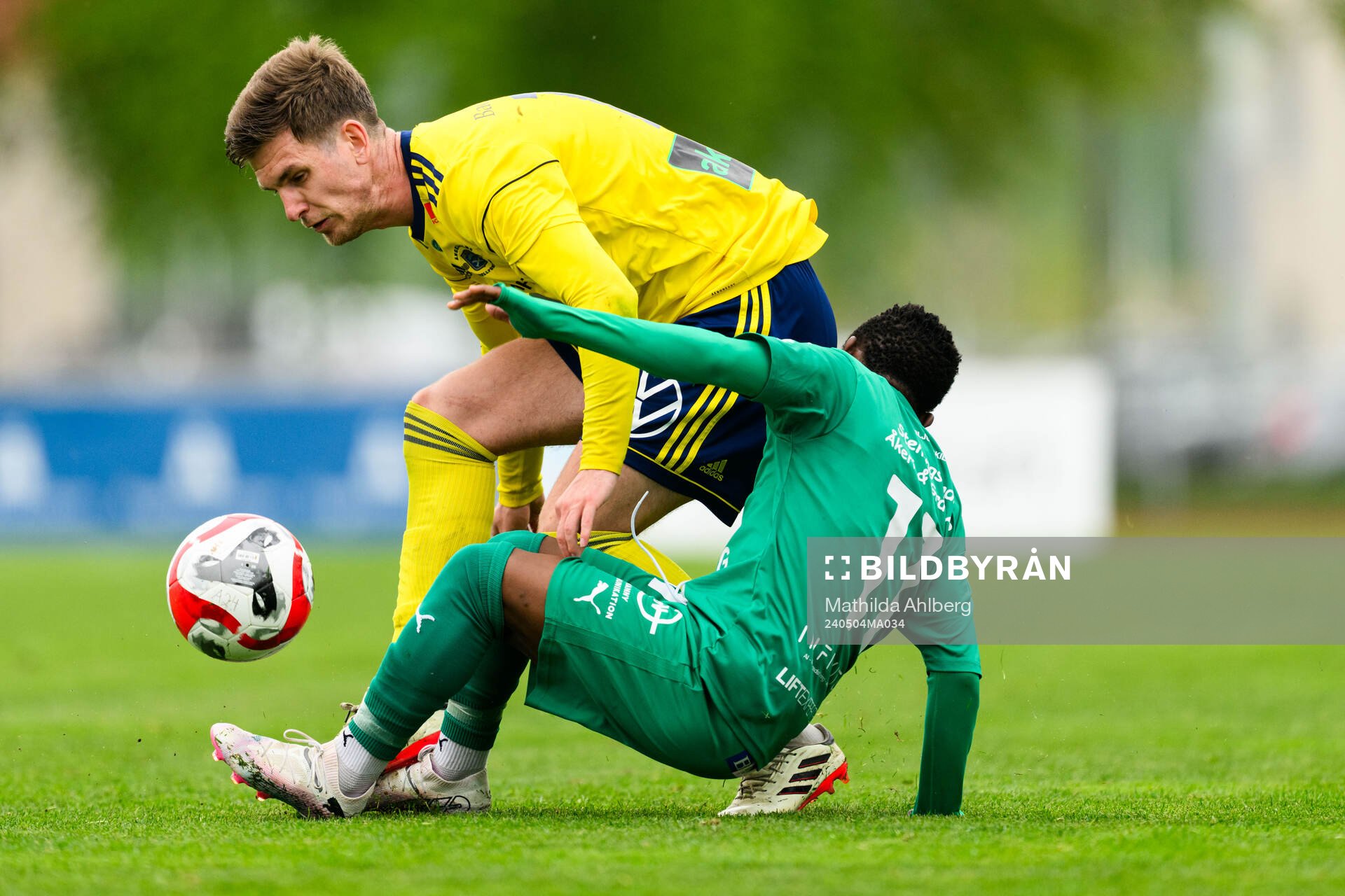 Ängelholms Niklas Svensson och Ljungskiles John Thomas