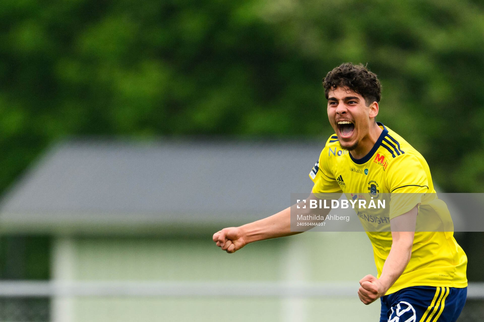 Ängelholms Ännäss Al Hamlawi jublar