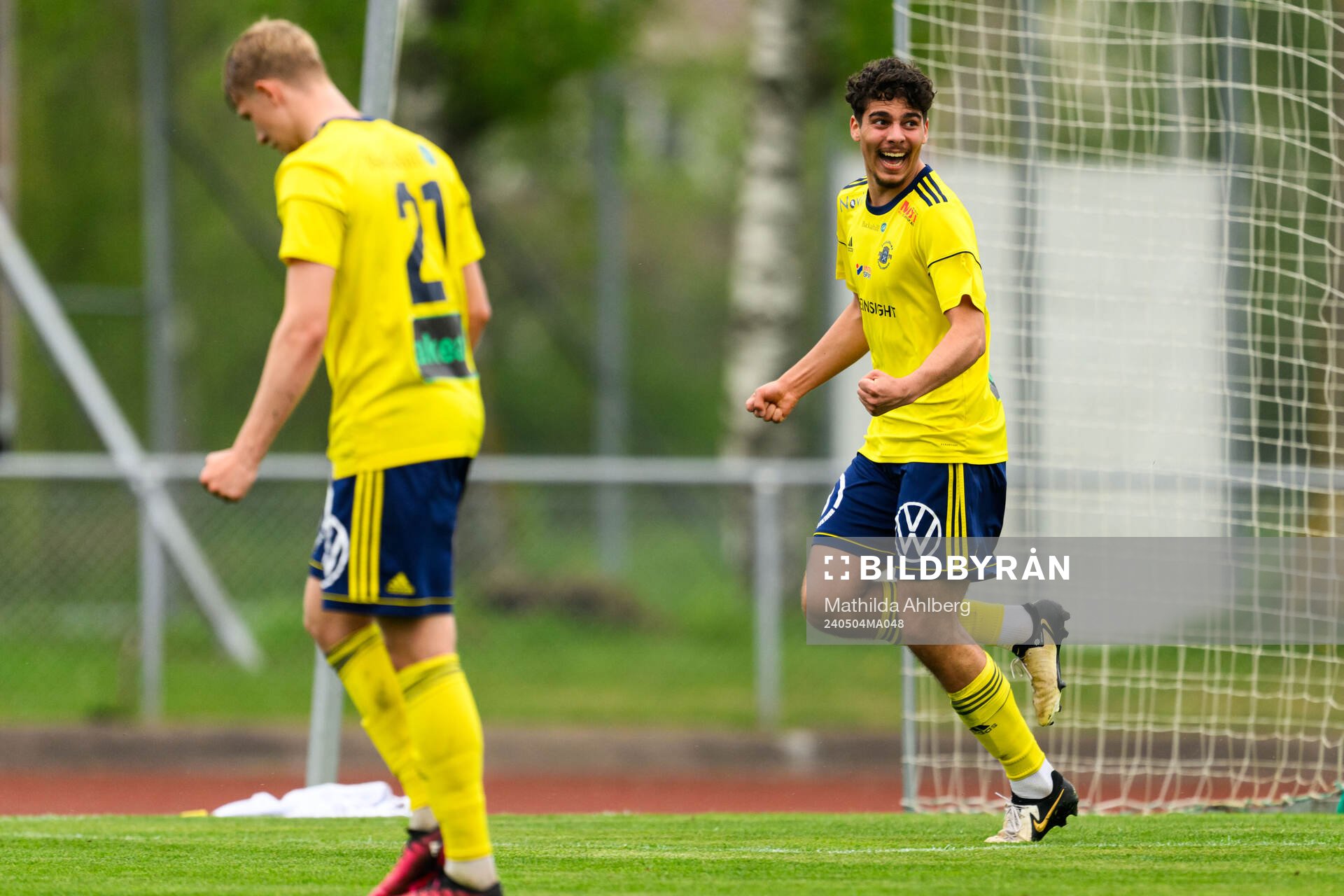 Ängelholms Ännäss Al Hamlawi jublar