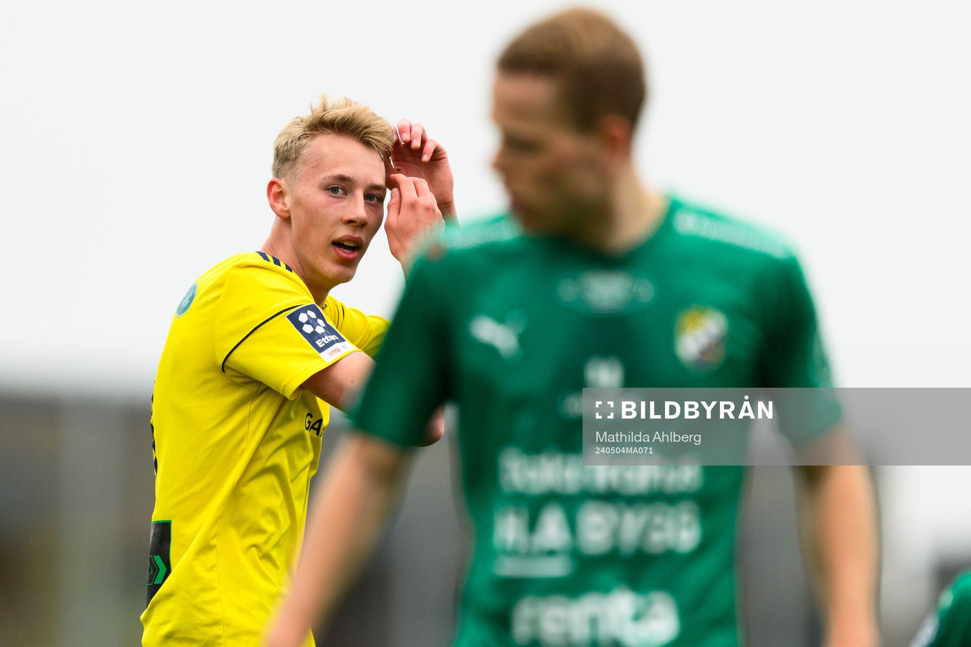 Ängelholms Jonathan Nilsson deppar
