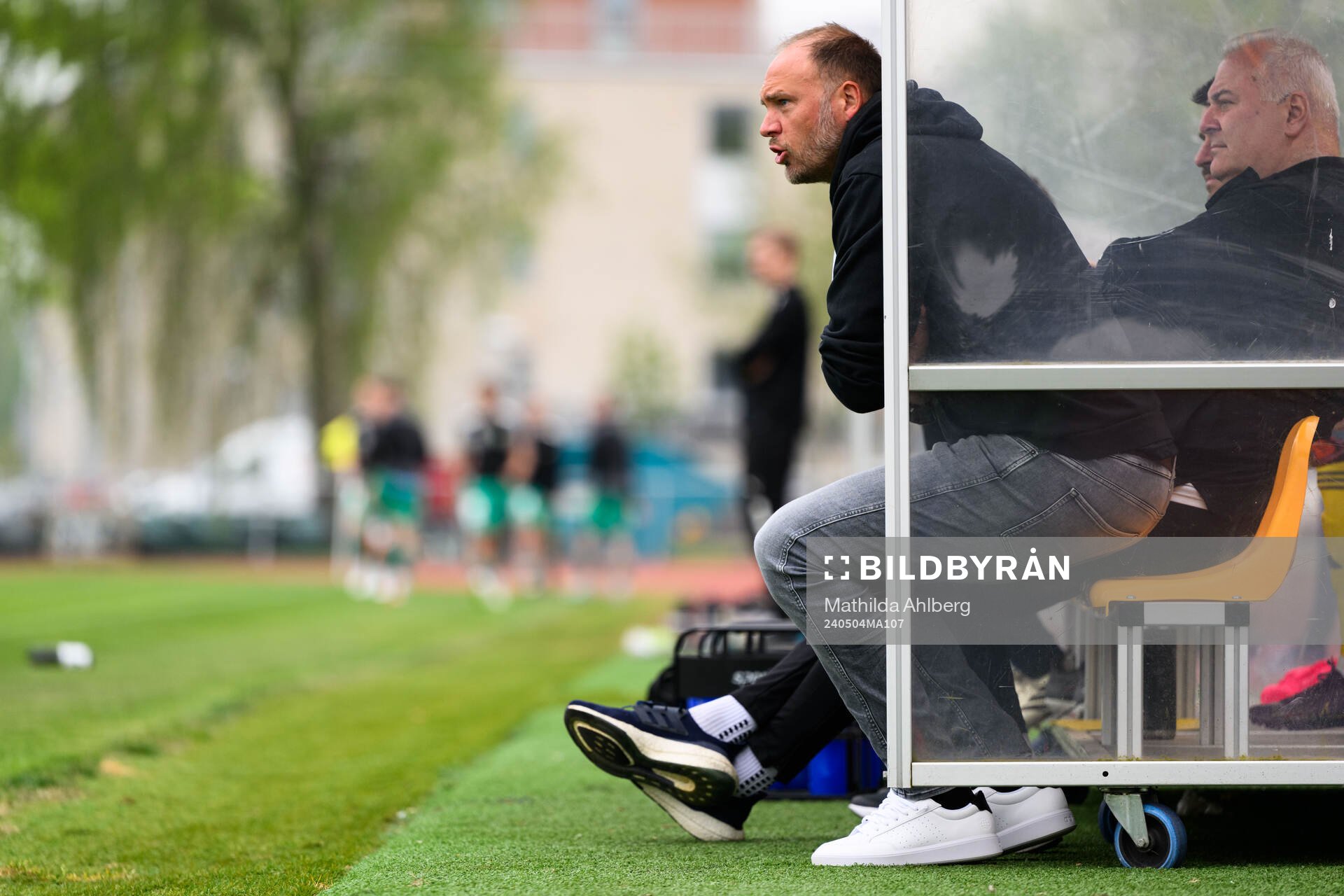 Ängelholms huvudtränare Andreas Granqvist