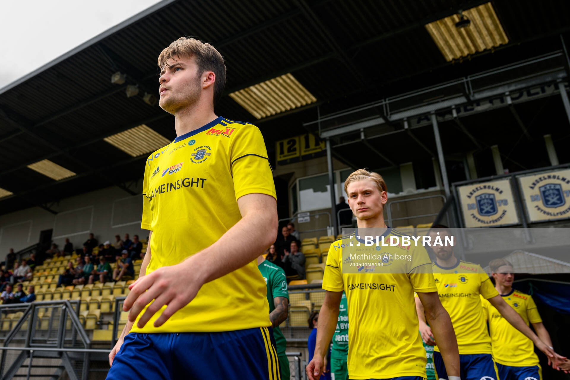 Ängelholms Johan Gudmundsson och Leo Hedenberg