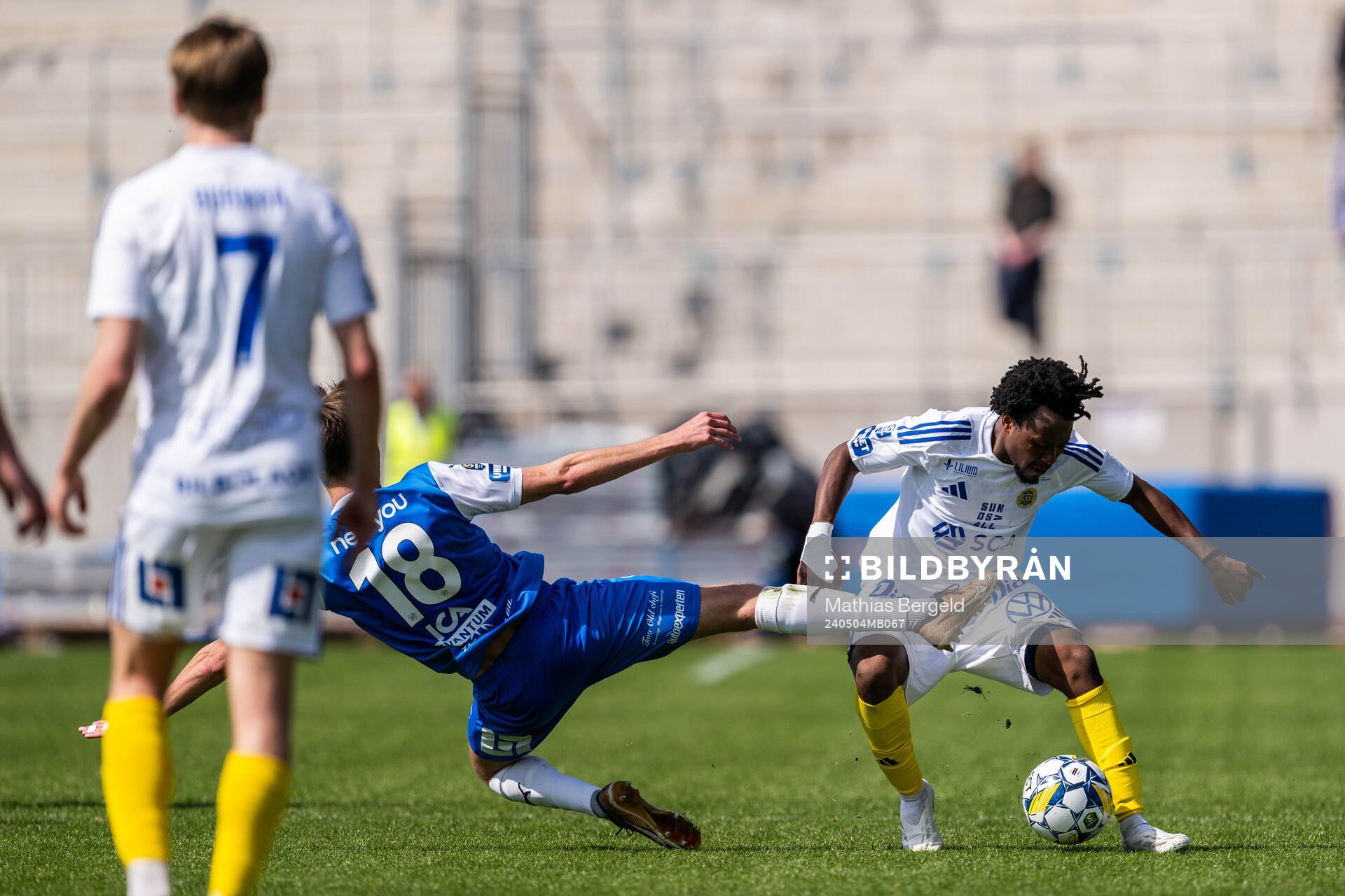 IK Oddevolds Gustav Forssell och GIF Sundsvalls Abdul-Halik