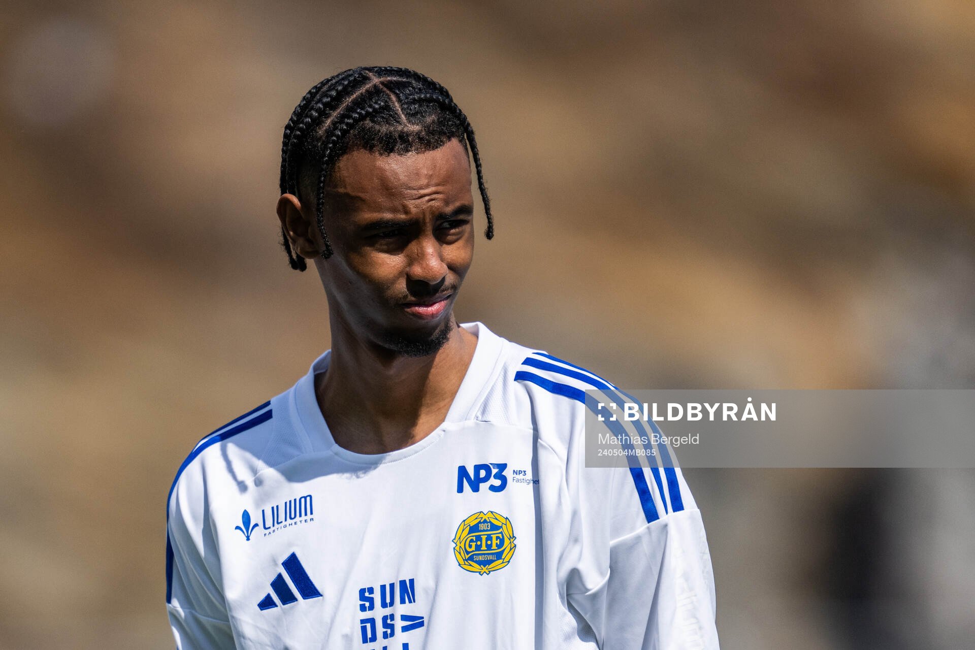 GIF Sundsvalls Yaqub Finey vid line-up