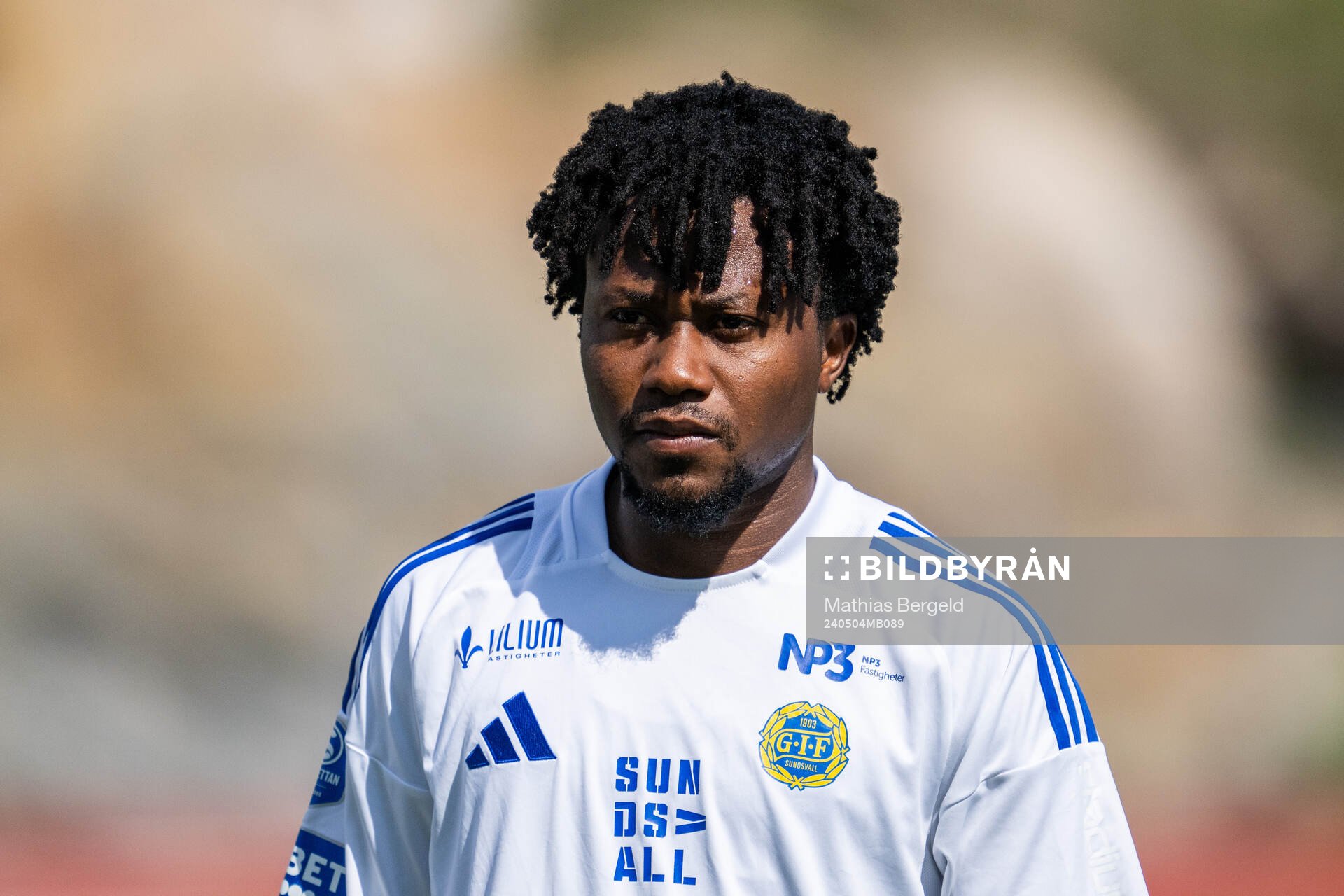 GIF Sundsvalls Abdul-Halik Hudu vid line-up