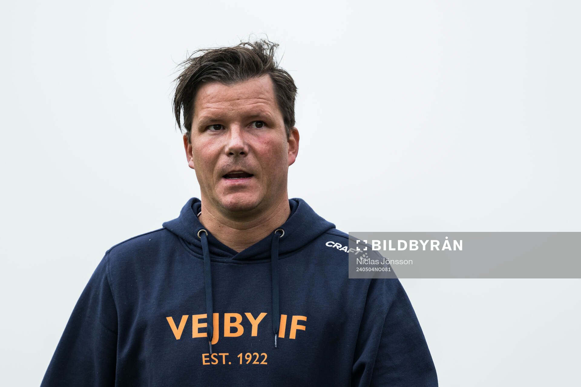 Vejbys tränare Andreas Ottosson Levin deppar