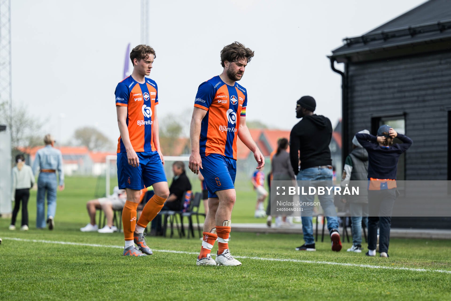 Vejbys Gustav Lovheden och Jacob Arvidsson  deppar
