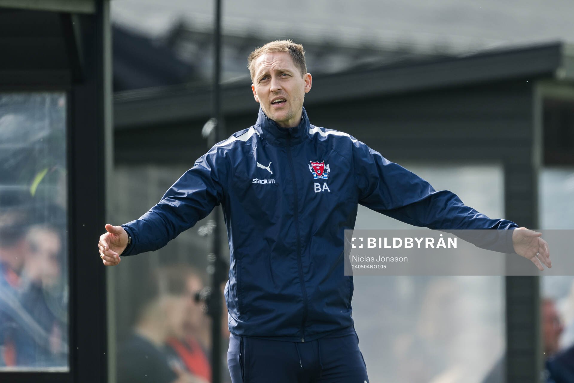 Åstorps tränare Bobby Alm Nilsson