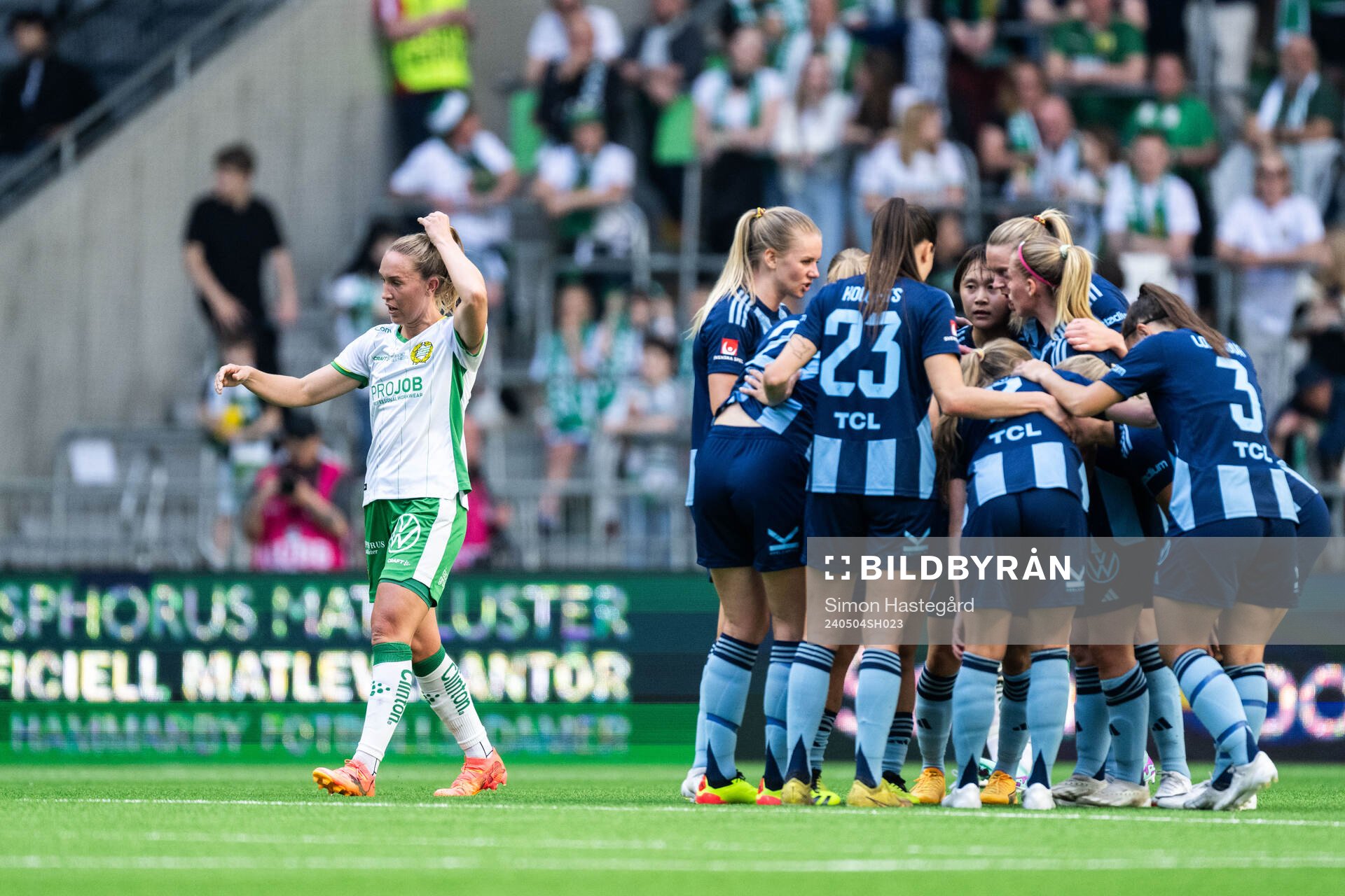 Hammarbys Julia Roddar deppar