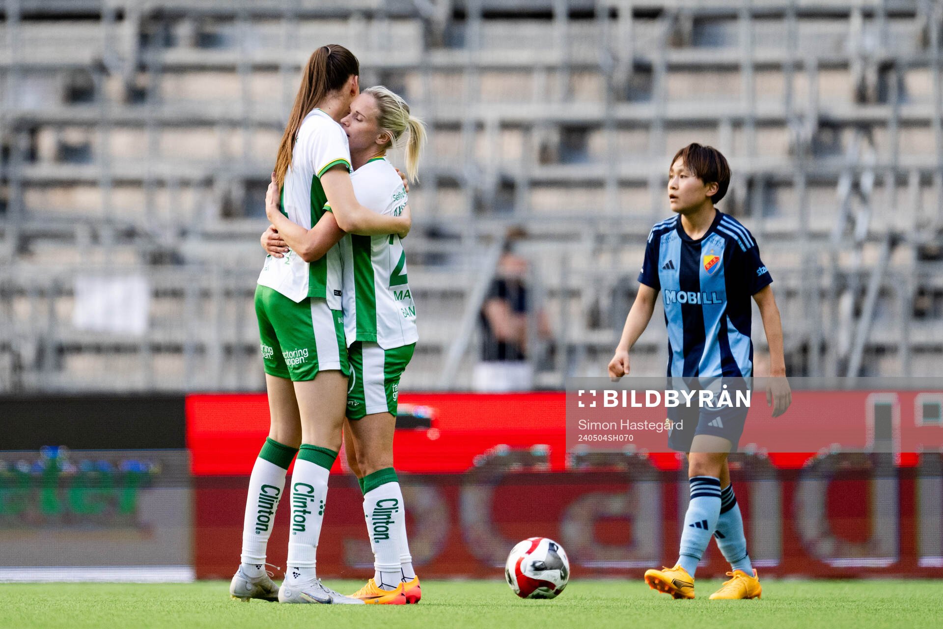 Hammarbys Jonna Andersson jublar