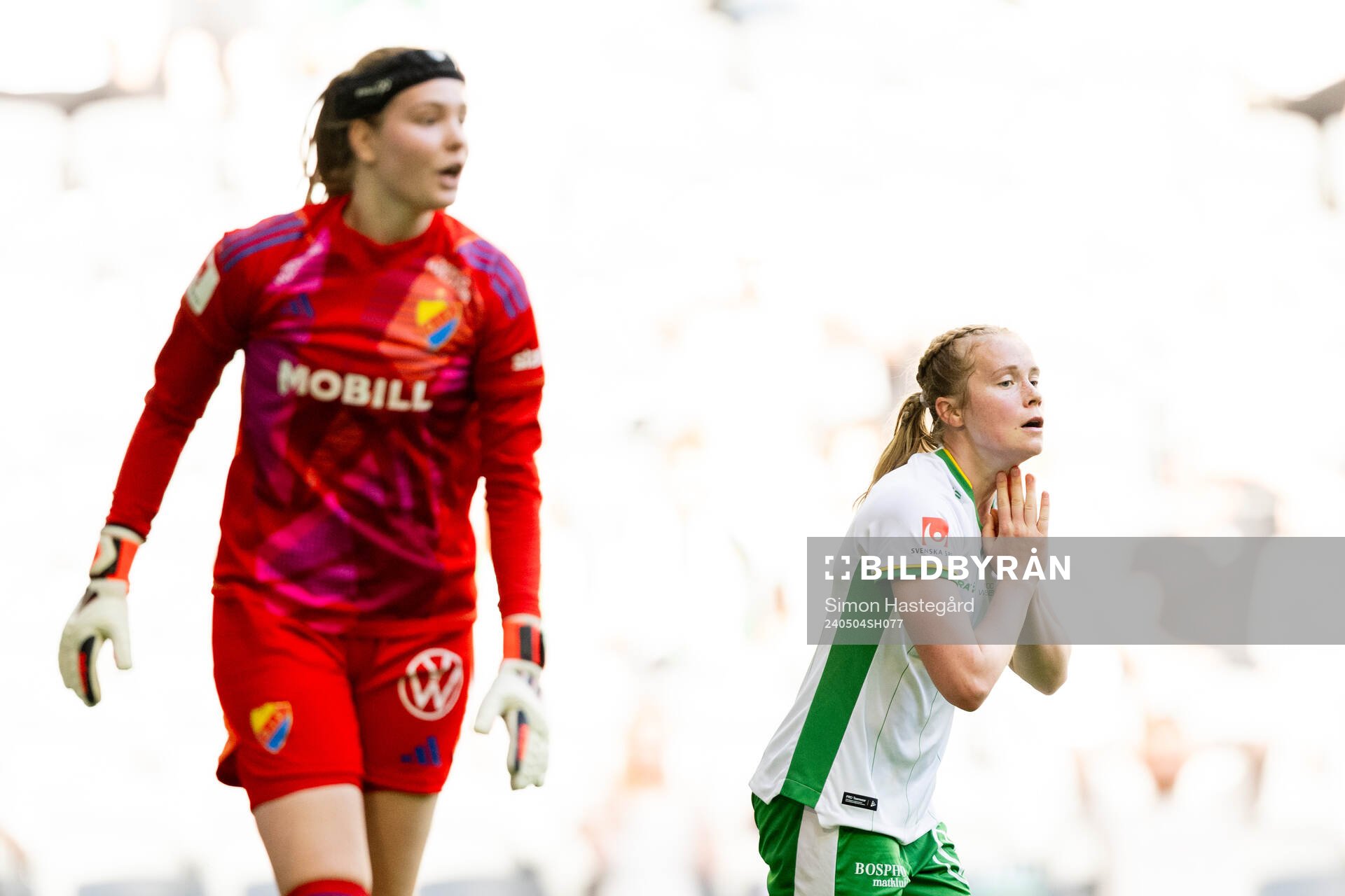 Hammarbys Thea Sørbo deppar