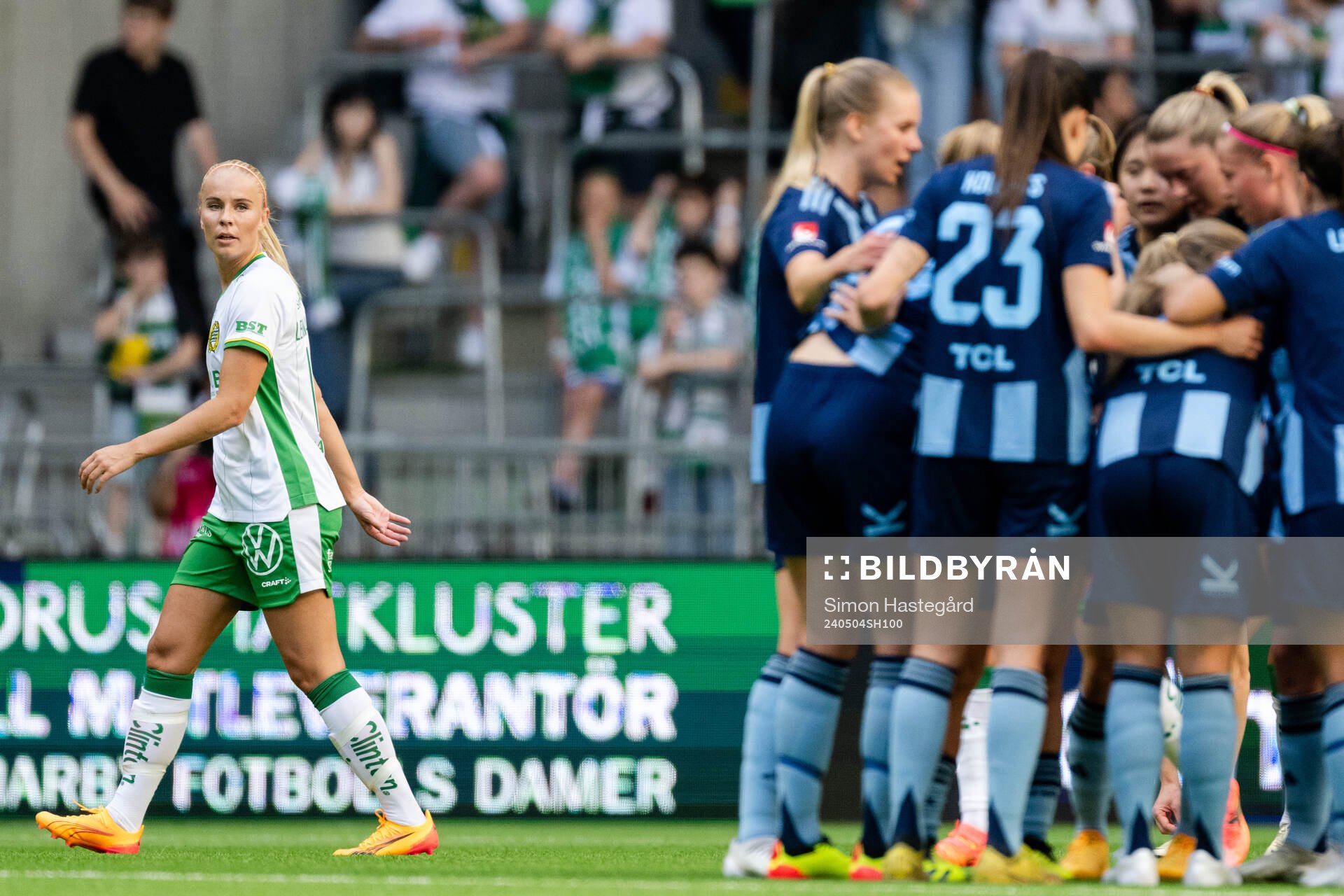 Hammarbys Stina Lennartsson deppar