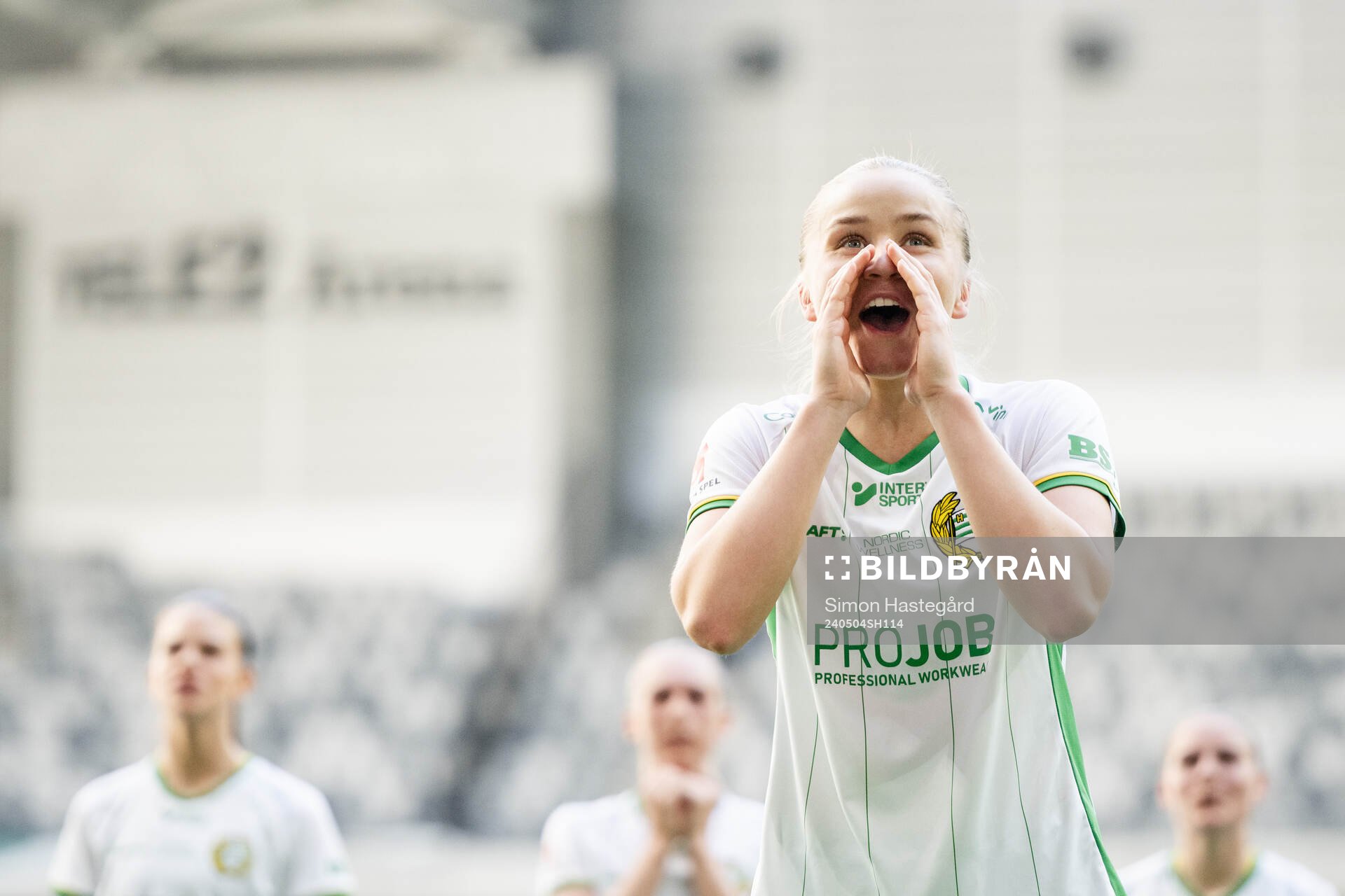 Hammarbys Anna Jøsendal jublar