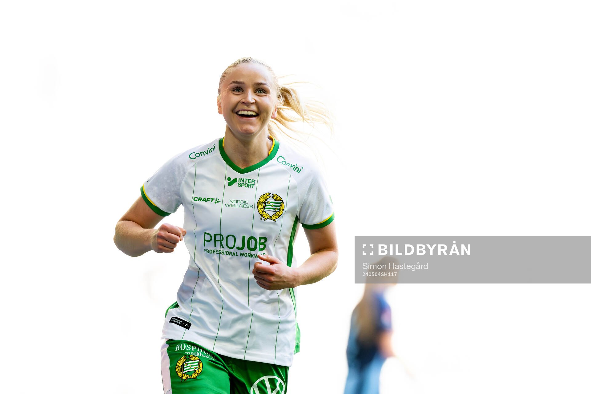 Hammarbys Anna Jøsendal jublar