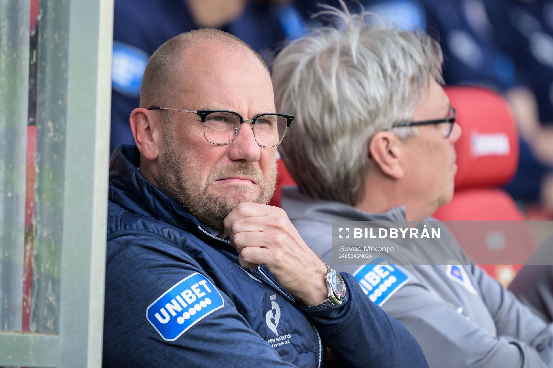 Halmstads tränare Magnus Haglund