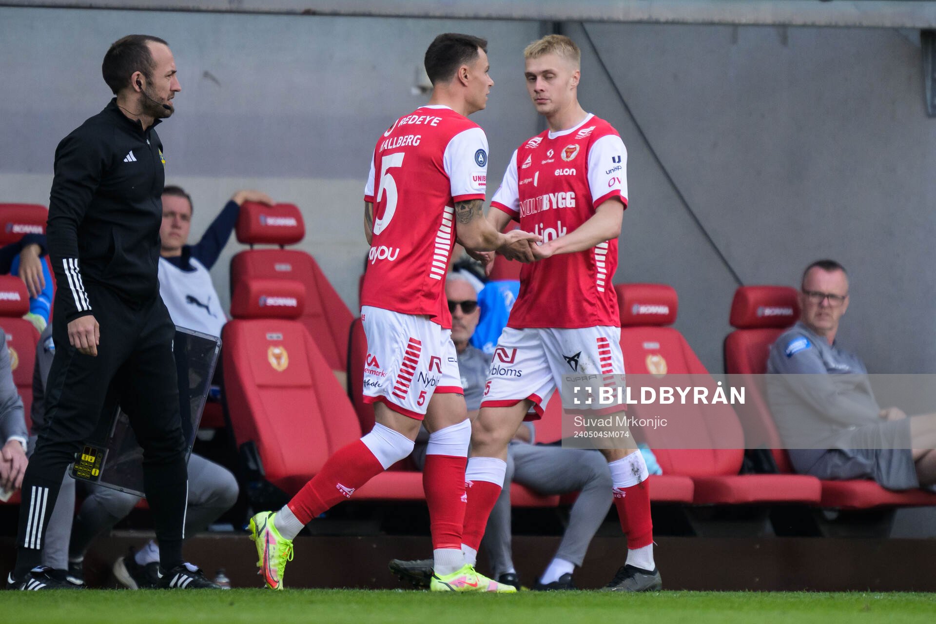 Kalmars Melker Hallberg och Rony Jansson