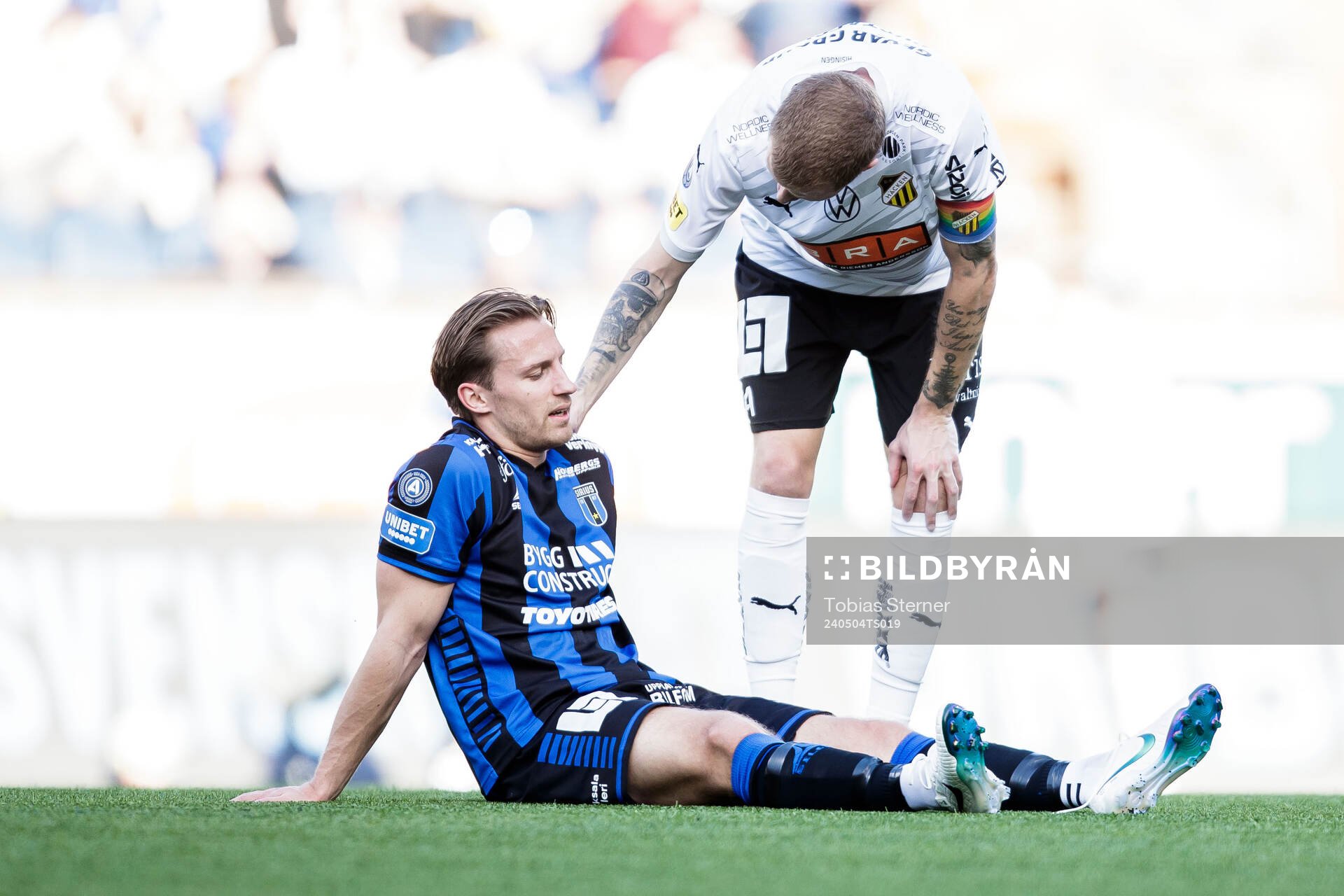 Sirius Daniel Stensson har ont