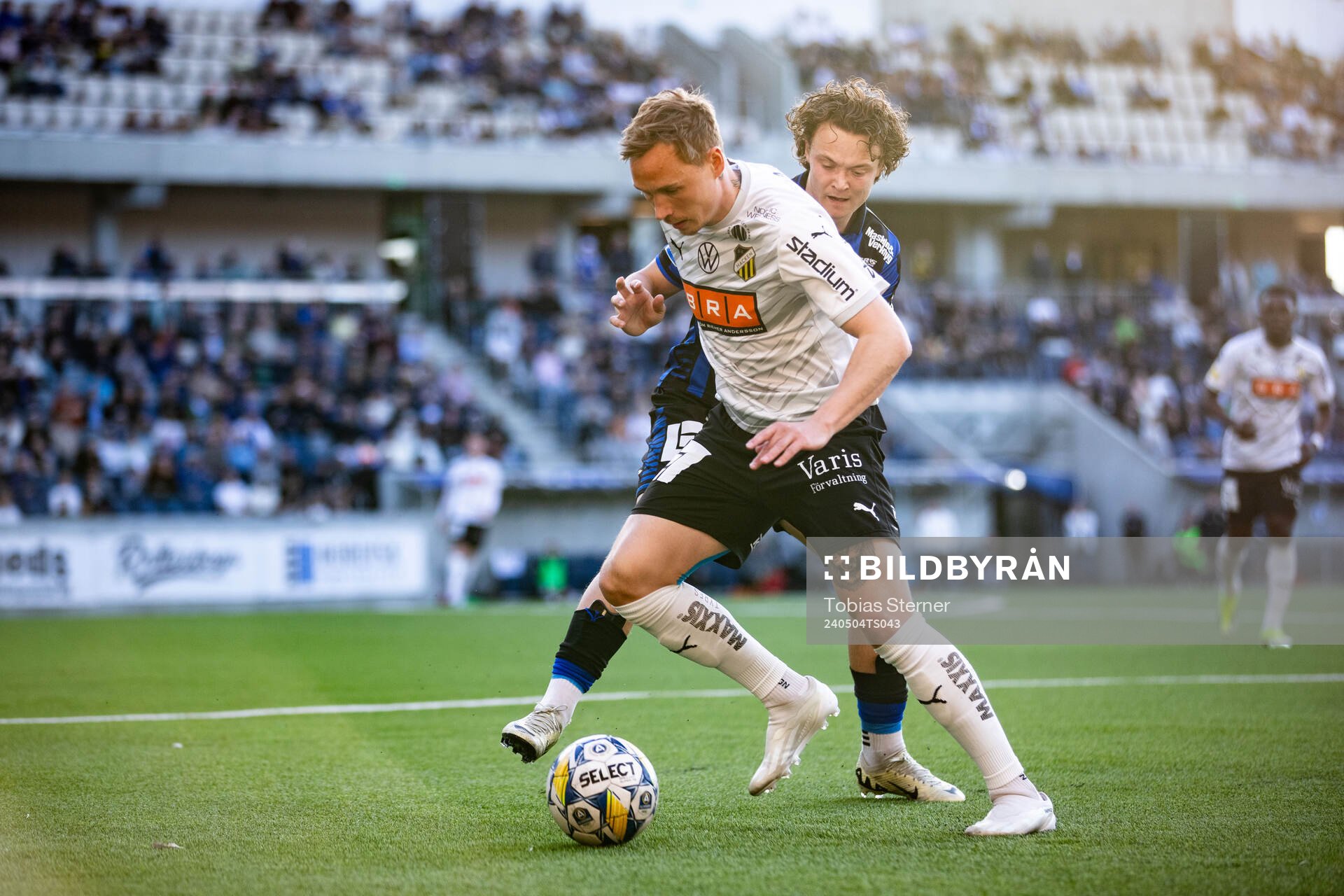 Häckens Jacob Barret Laursen och Sirius Herman Sjögrell