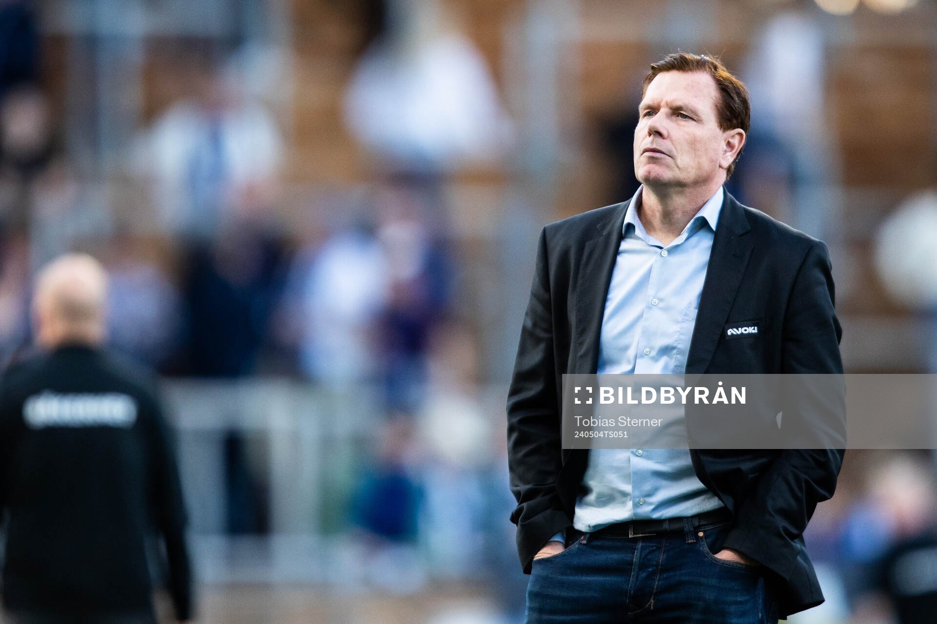 Sirius tränare Christer Mattiasson deppar