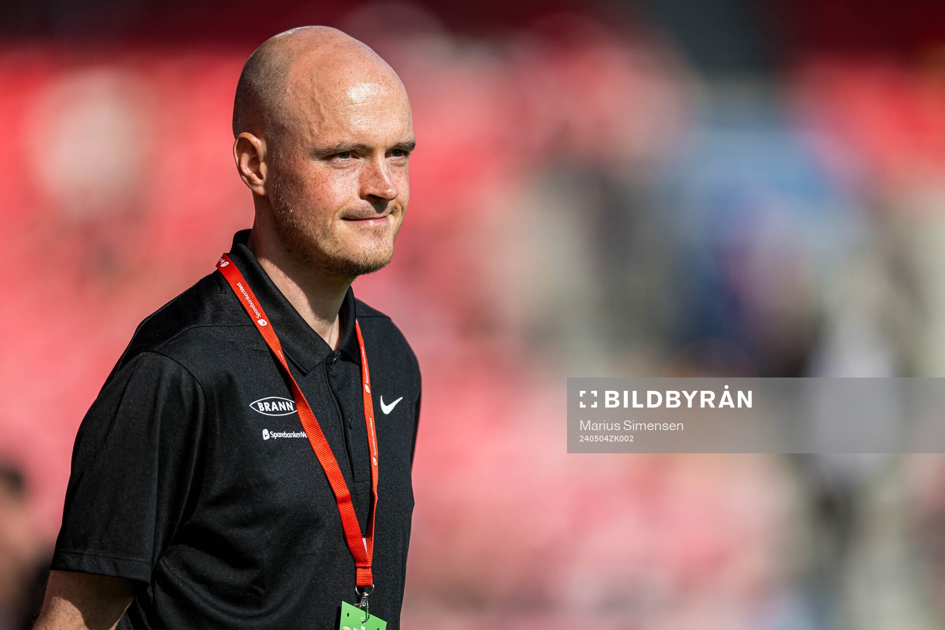 Thomas Brakstad, press officer of Brann