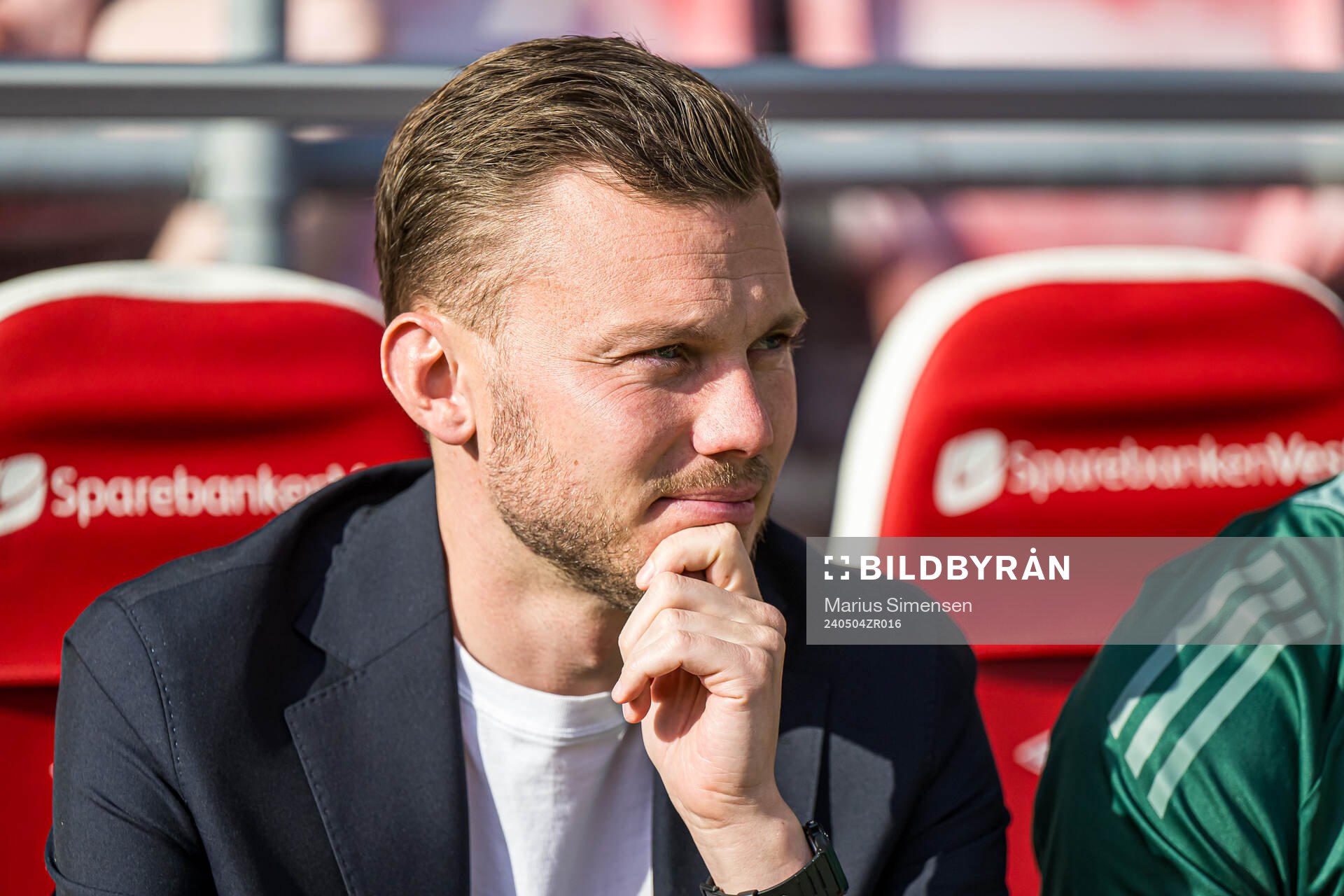 Alfred Johansson, head coach of Rosenborg