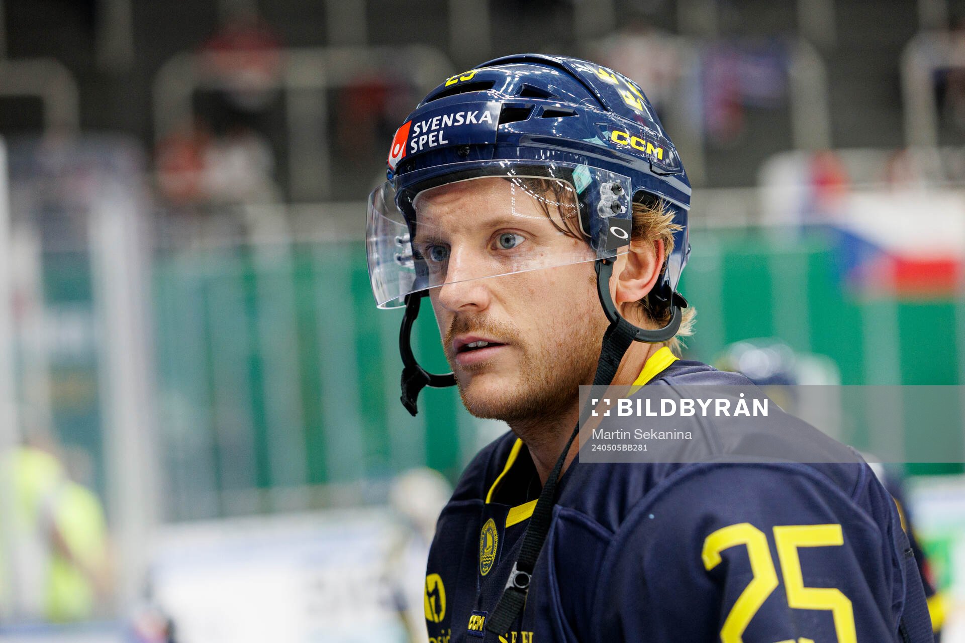 Jonas Brodin of Sweden