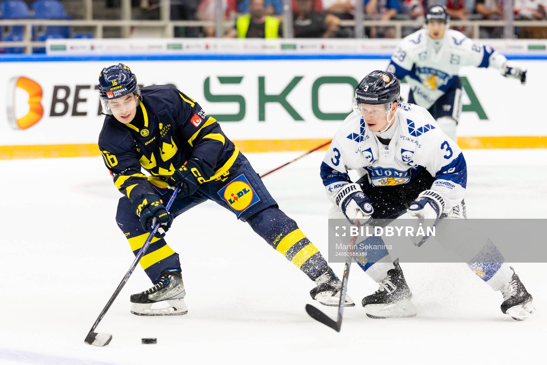 Felix Unger Sörum of Sweden and Olli Määttä of Finland