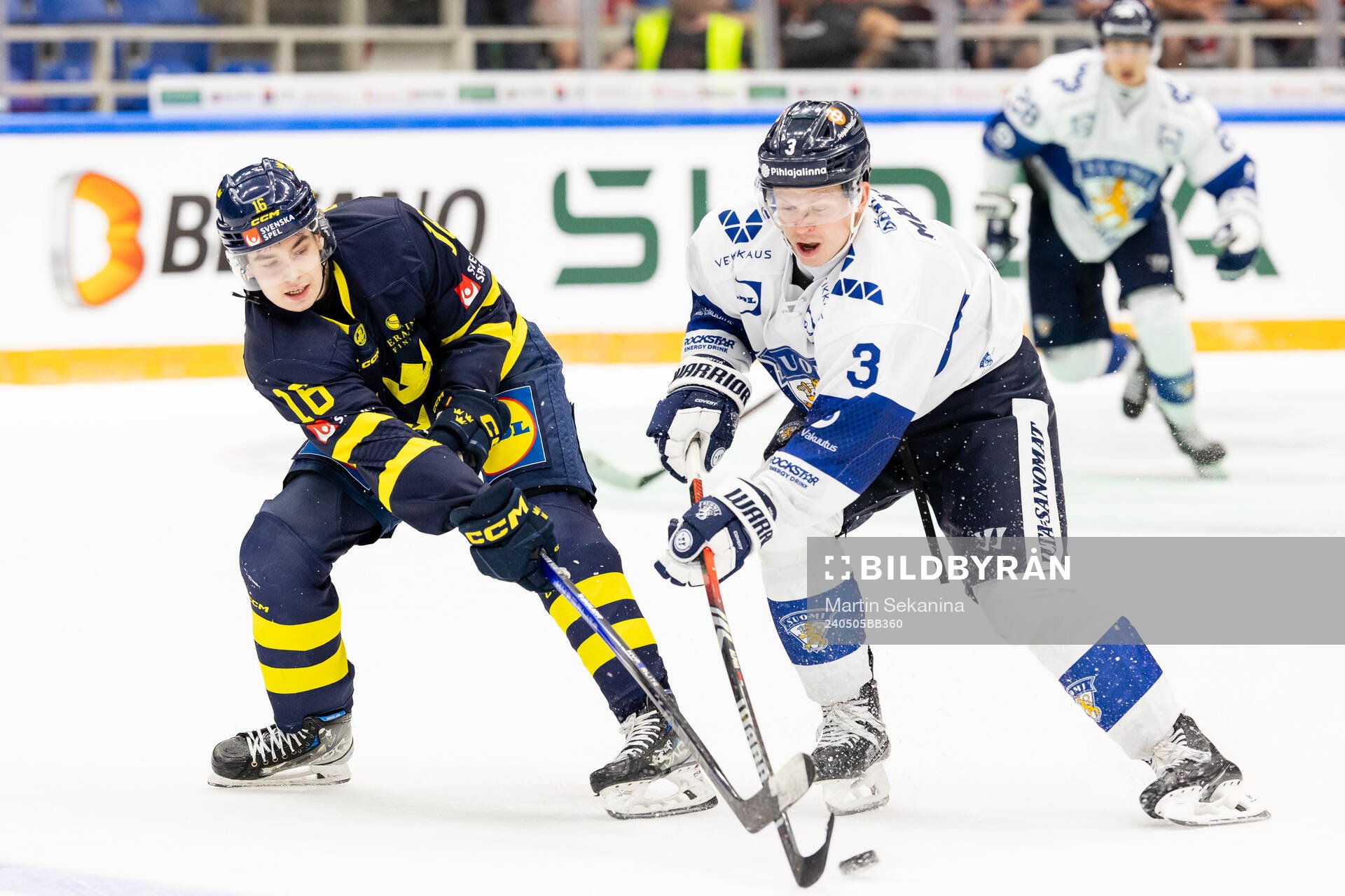 Felix Unger Sörum of Sweden and Olli Määttä of Finland