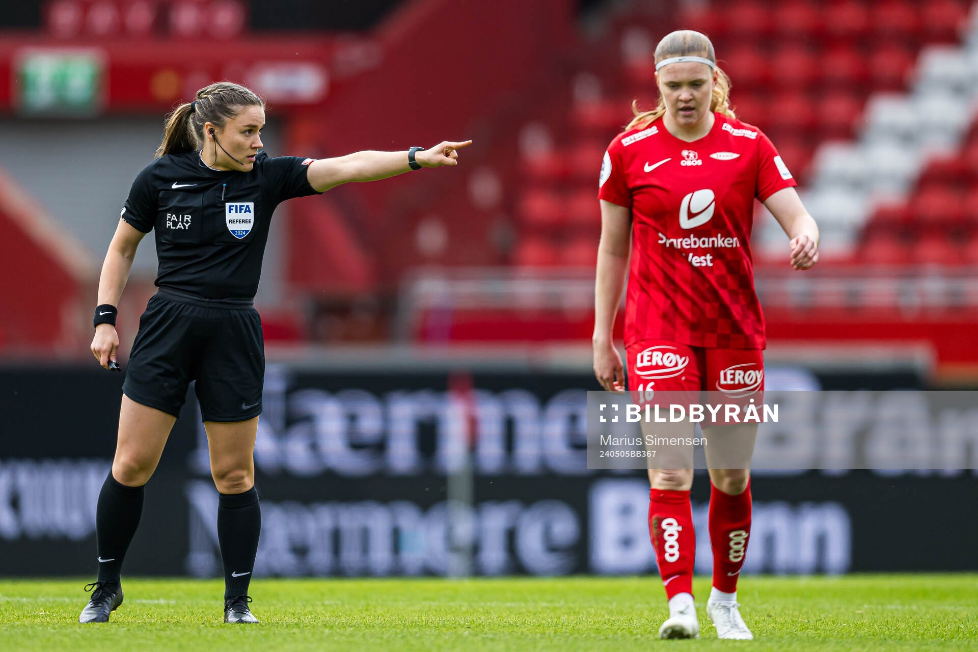 Karoline Marie Jensen, referee