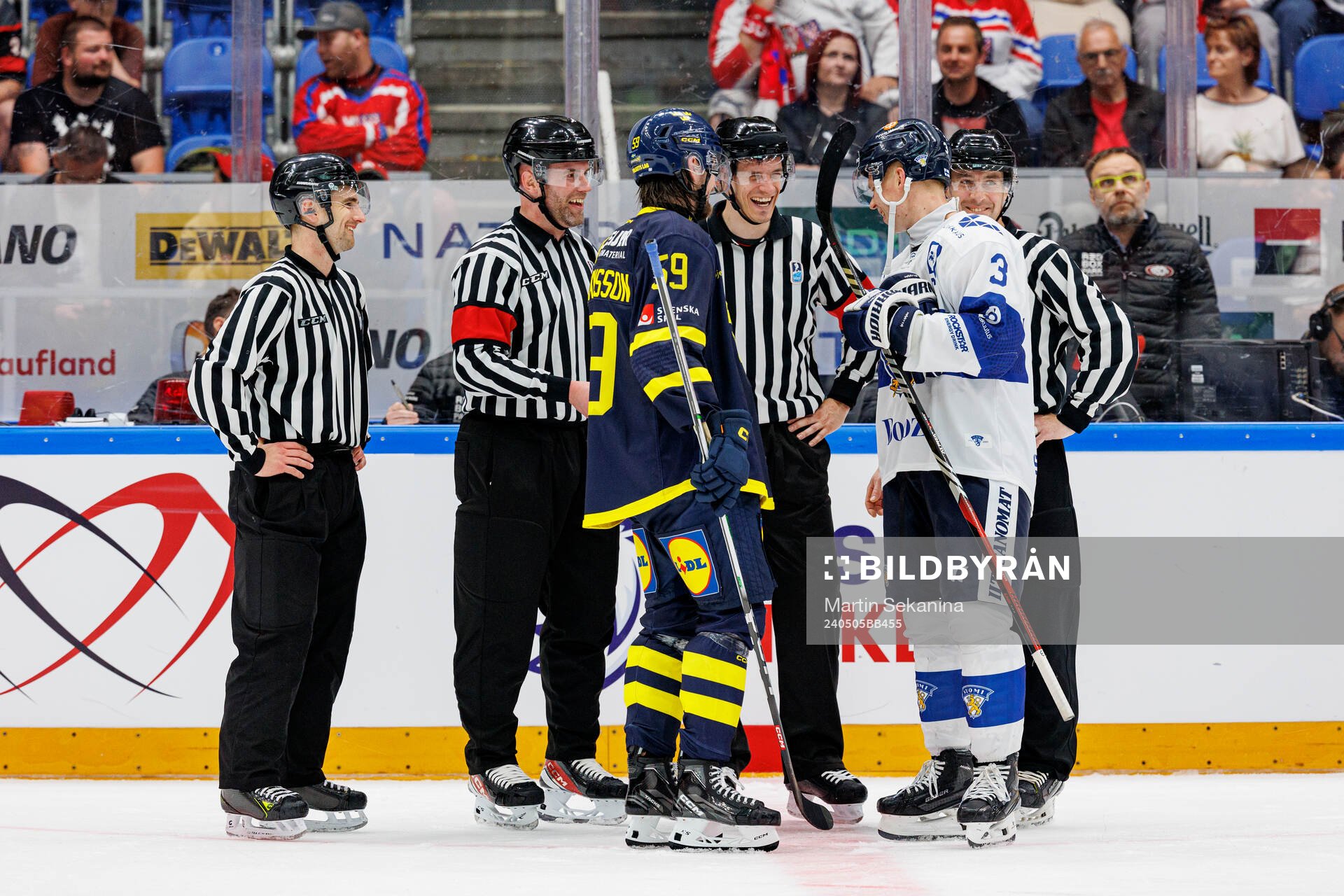 Linus Johansson of Sweden and Olli Määttä of Finland