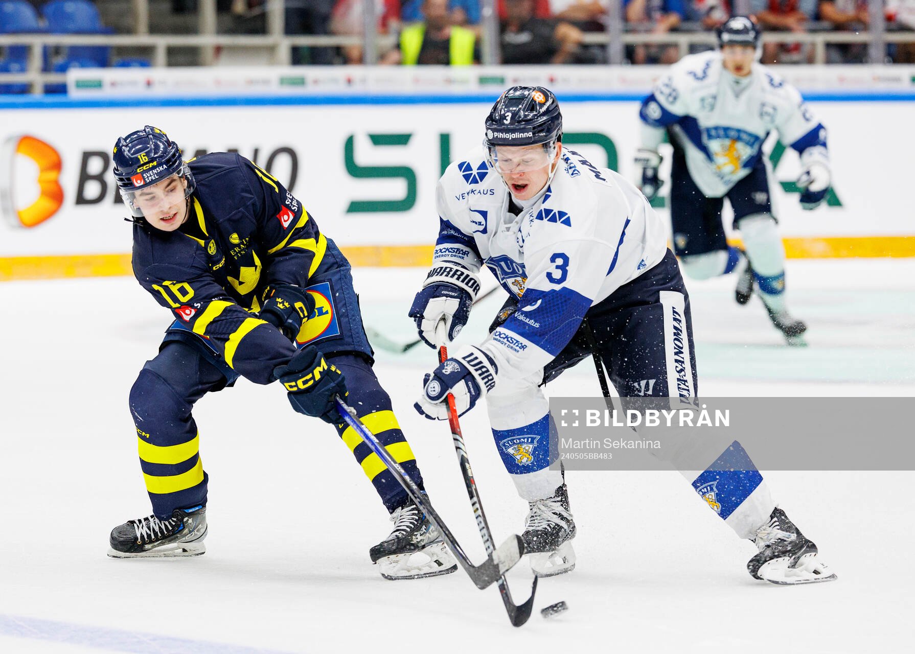 Felix Unger Sörum of Sweden and  Olli Määttä of Finland