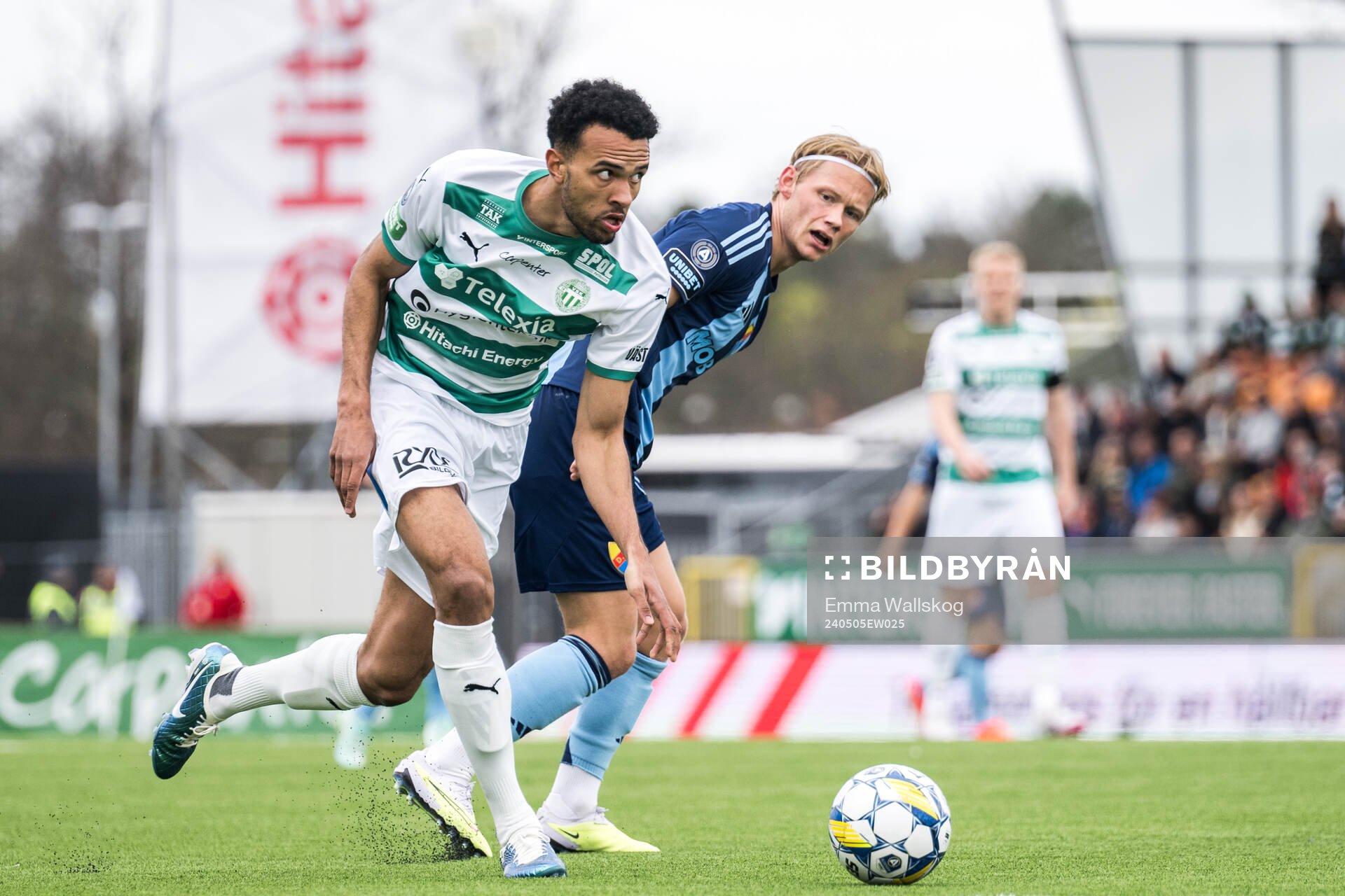 Västerås Alex Douglas och Djurgårdens Tobias Gulliksen