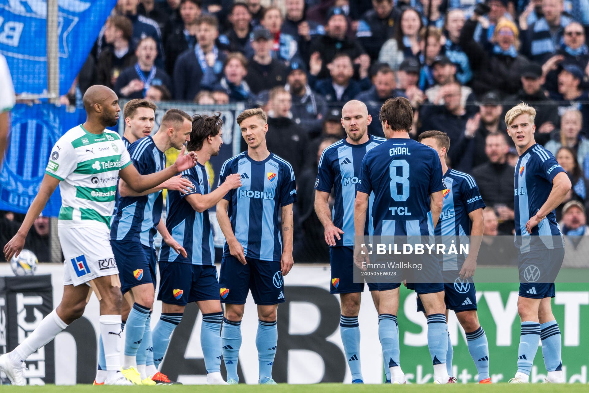 Djurgårdens spelare deppar
