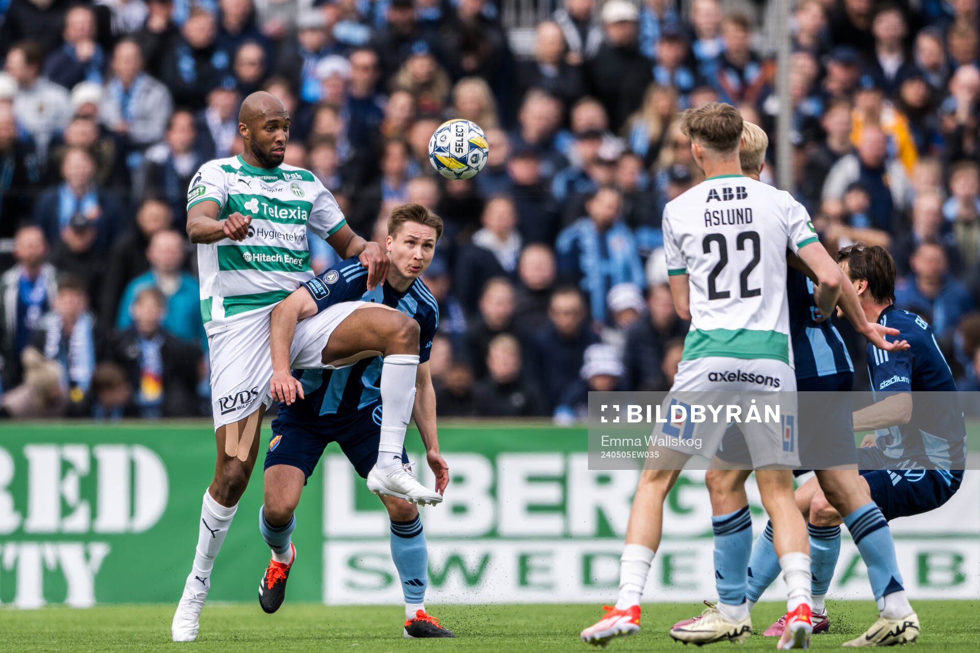 Västerås Jabir Abdihakim Ali och Djurgårdens Miro Tenho
