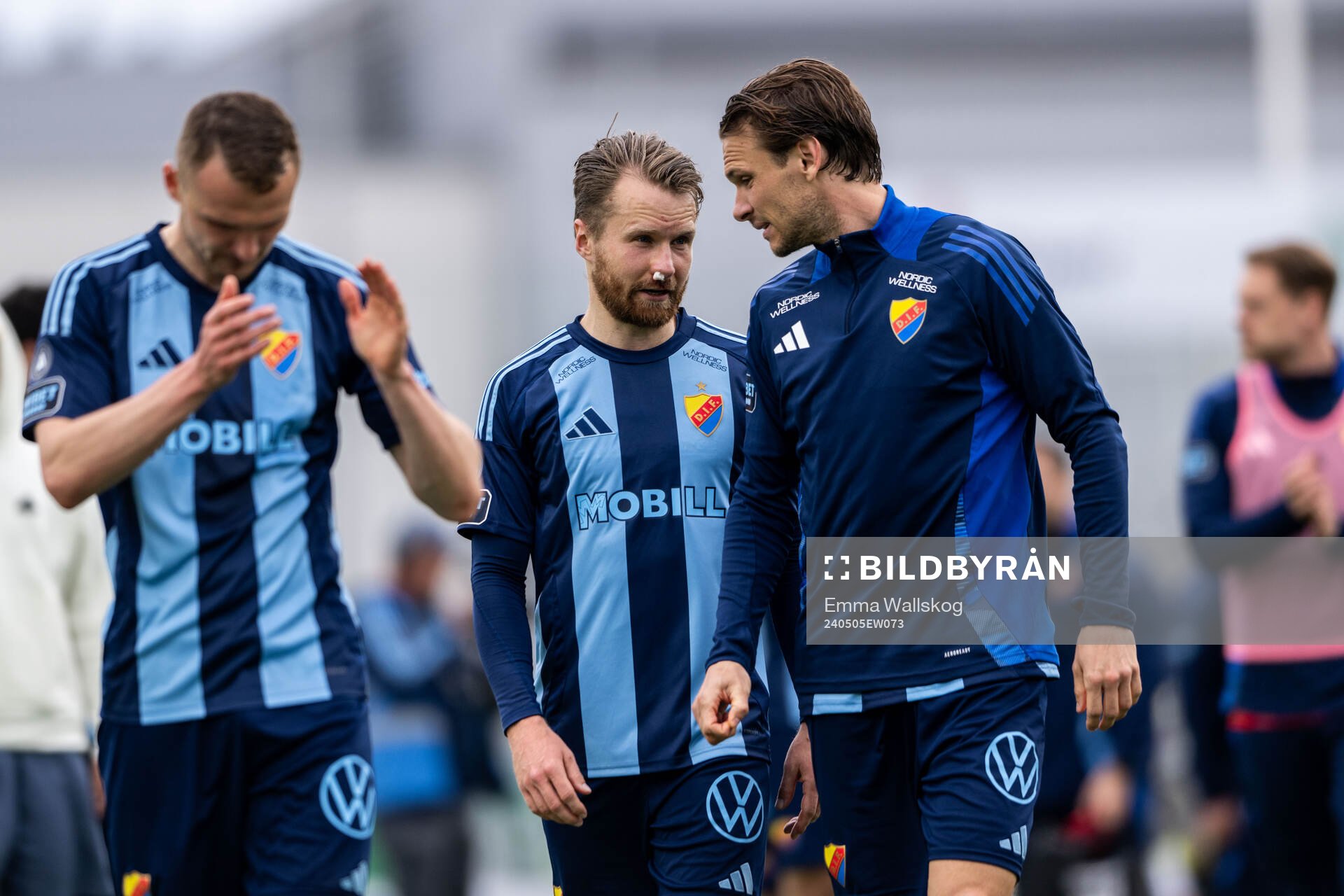 Djurgårdens Jacob Larsson och Albin Ekdal