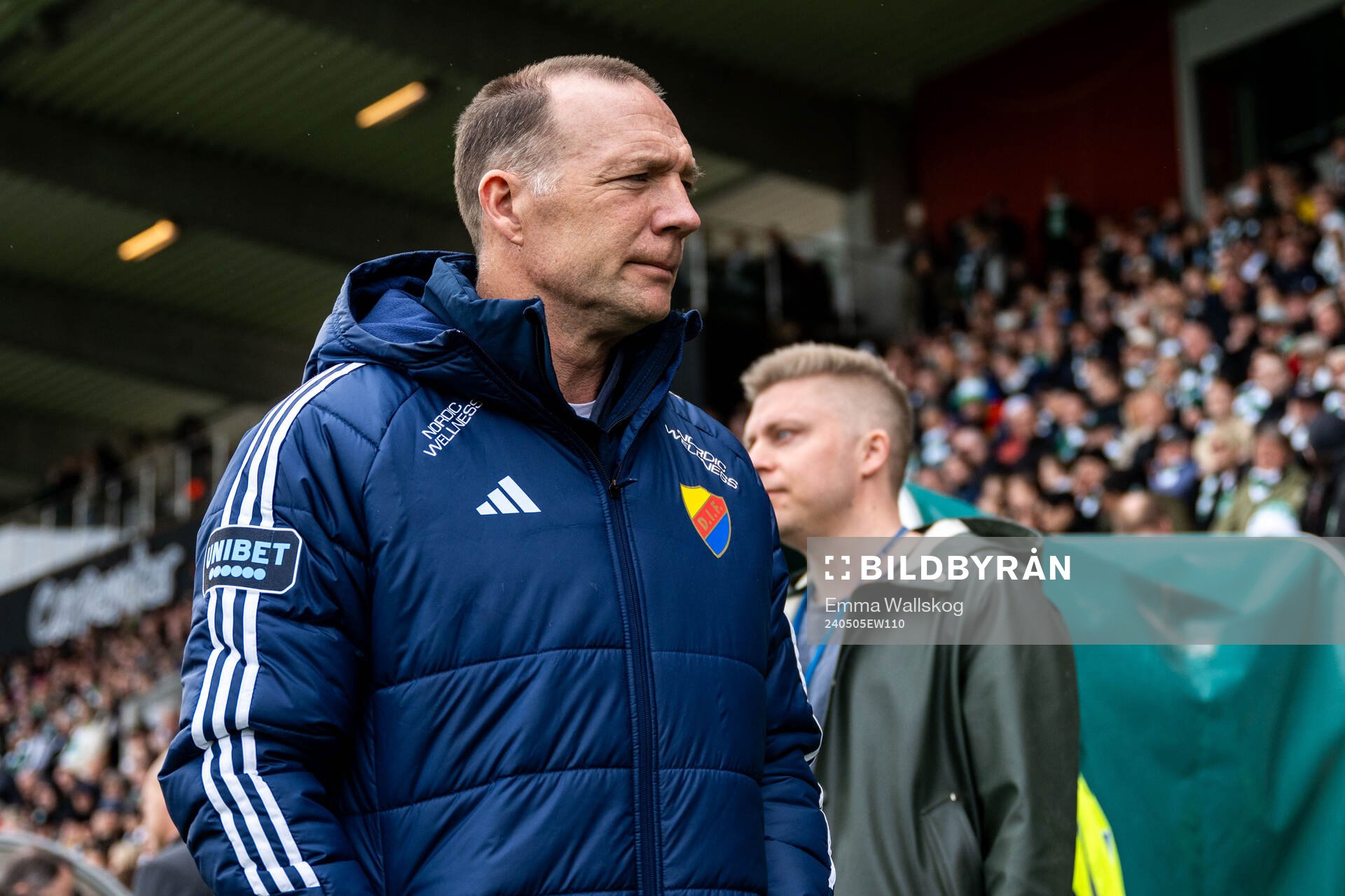 Djurgårdens tränare Kim Bergstrand