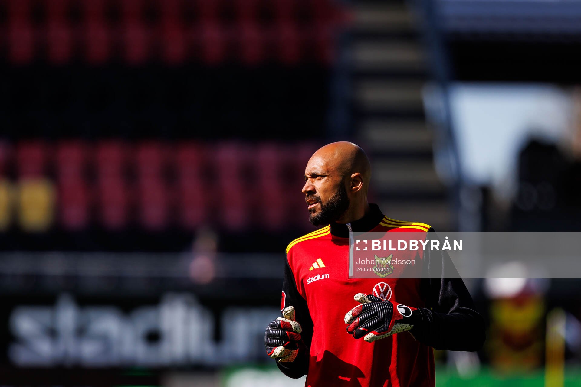 Östersunds målvakt Aly Keita