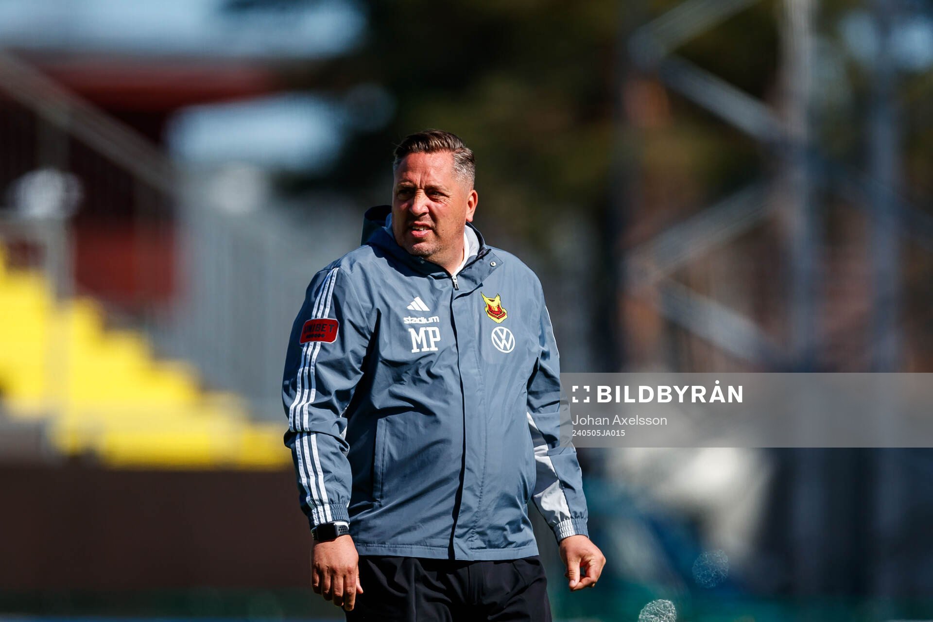 Östersunds huvudtränare Magnus Powell