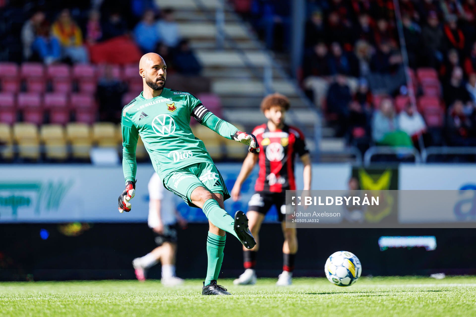 Östersunds målvakt Aly Keita