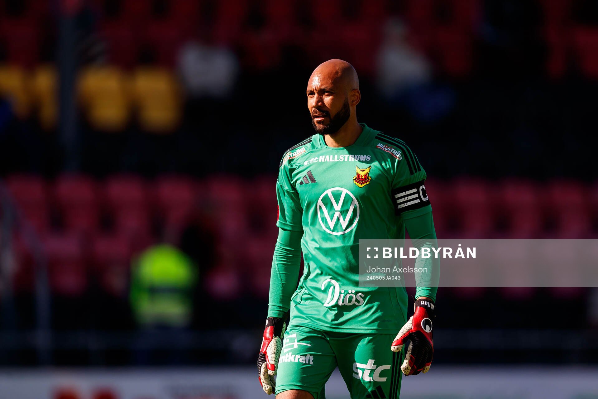 Östersunds målvakt Aly Keita
