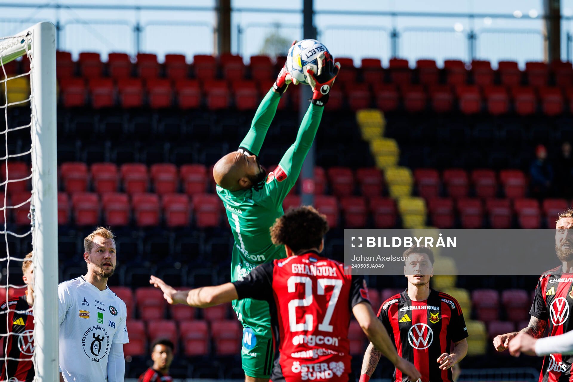 Östersunds målvakt Aly Keita