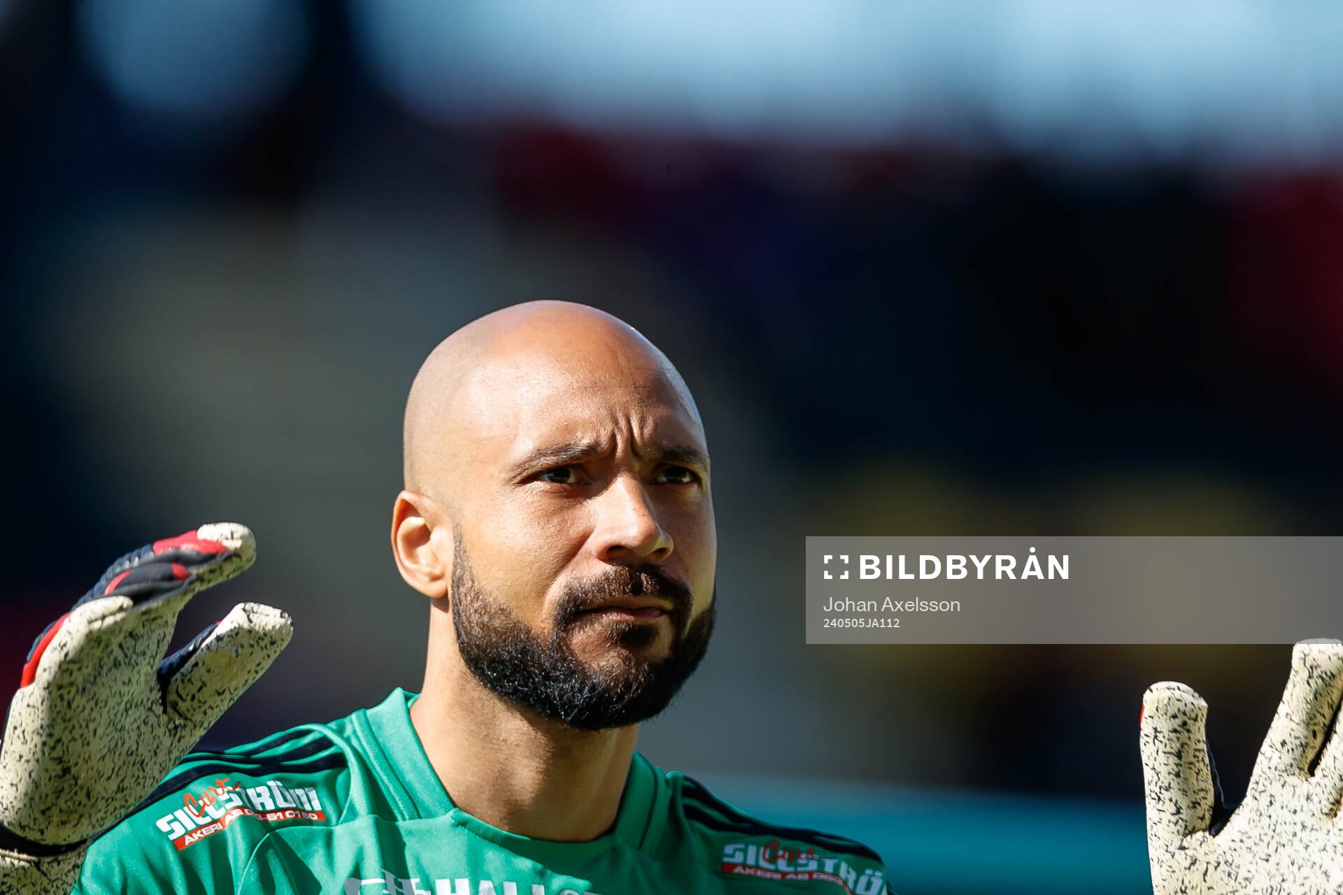 Östersunds målvakt Aly Keita