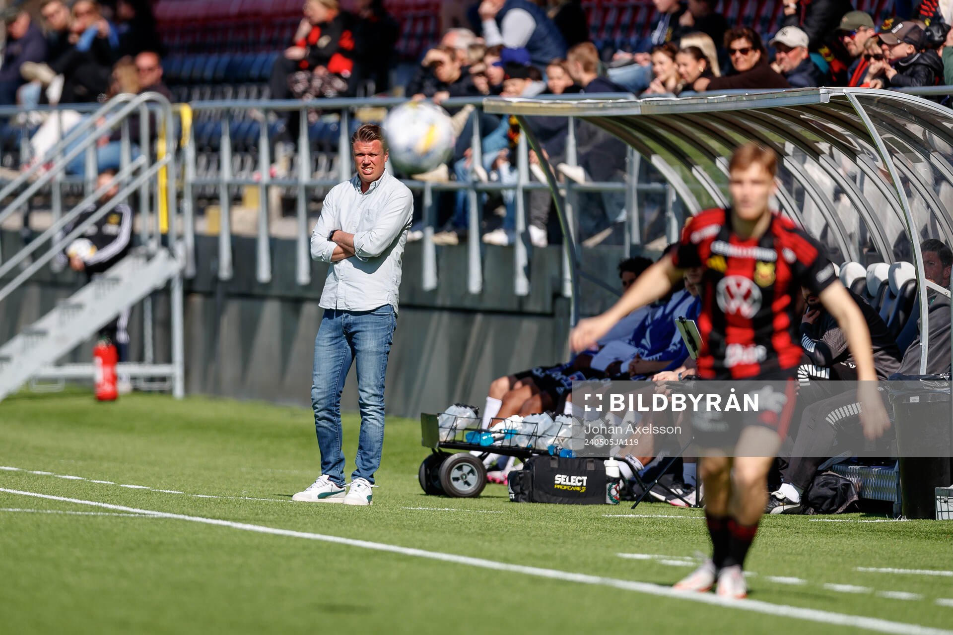 Örebros tränare Christian Järdler