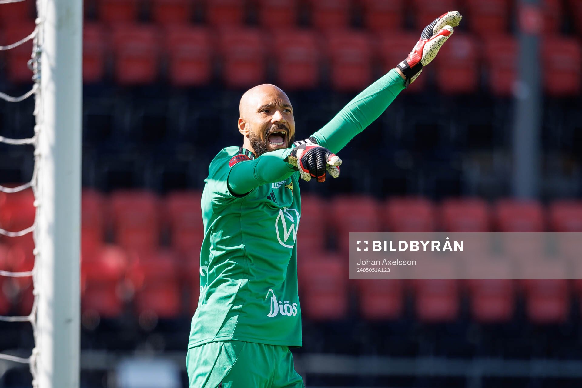 Östersunds målvakt Aly Keita