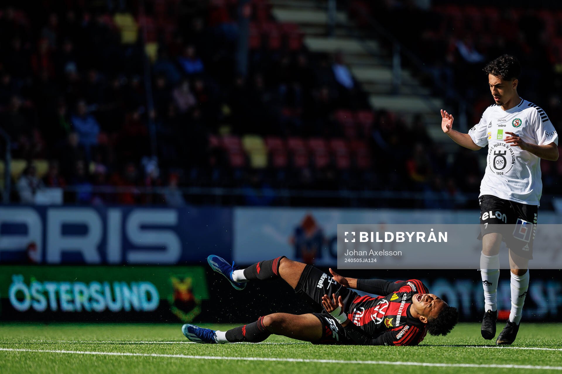 Östersunds Arquimides Ordonez har ont