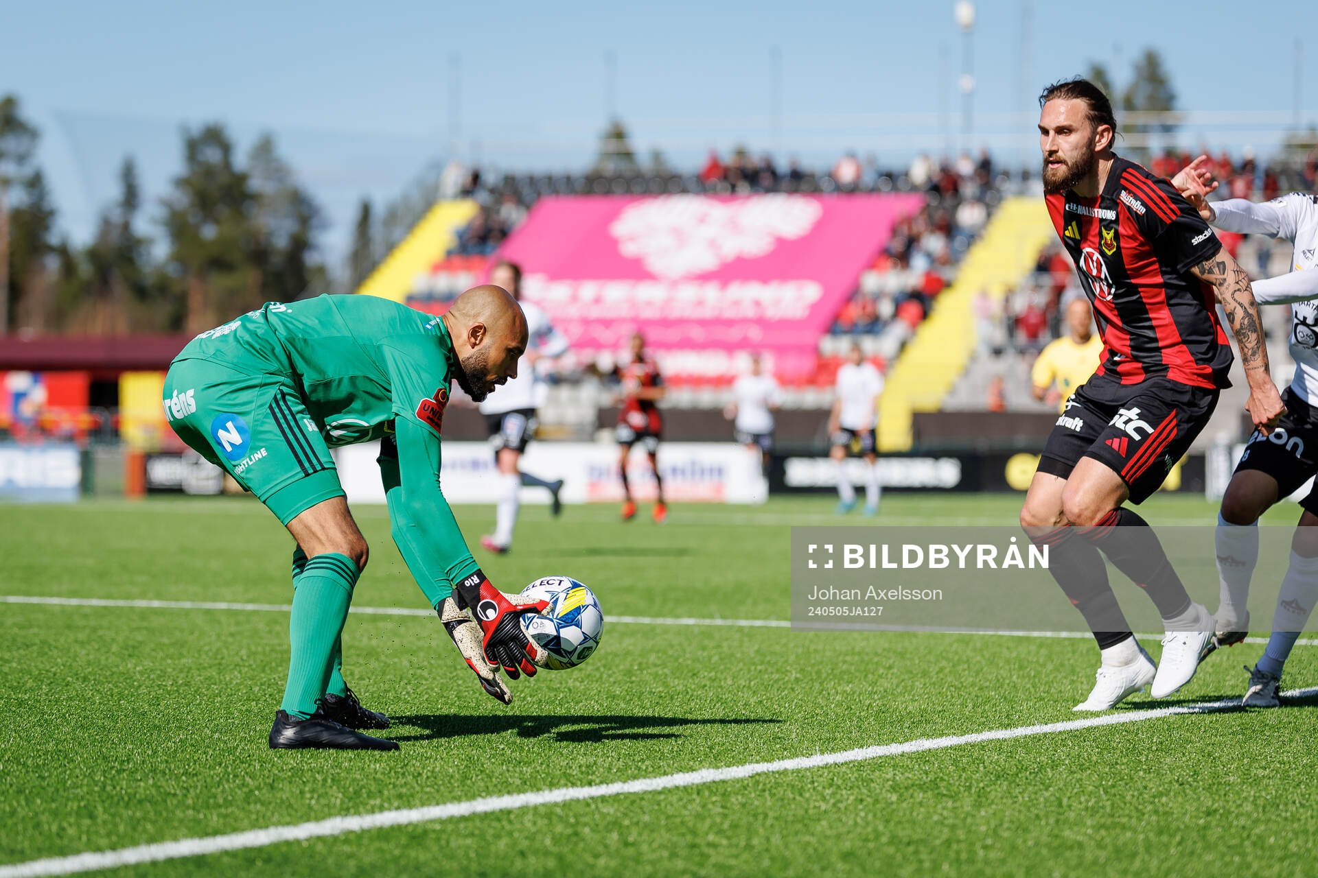 Östersunds målvakt Aly Keita