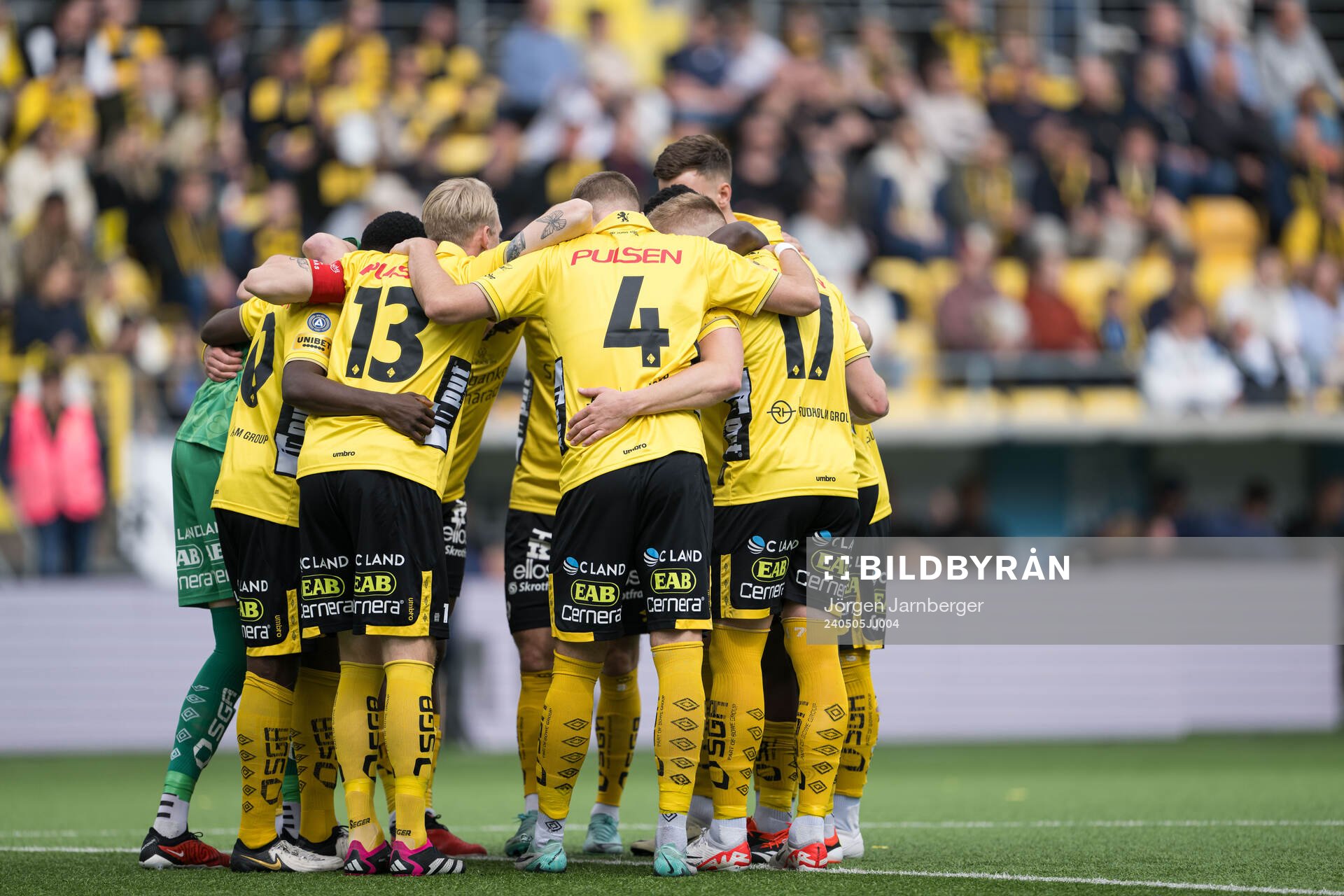 Elfsborgs spelare samlas